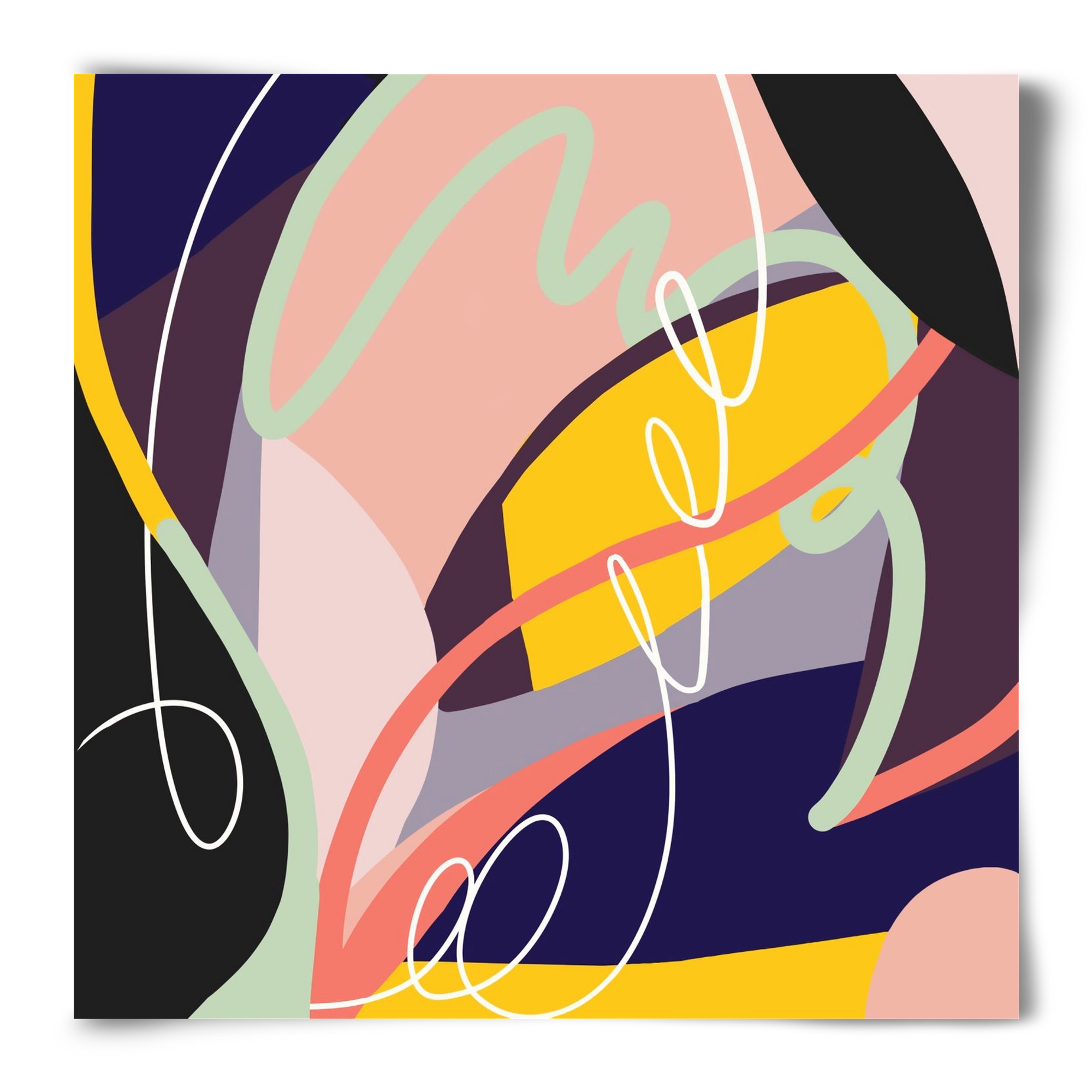 Botanical gardens, 50x50 cm, Keret nélkül