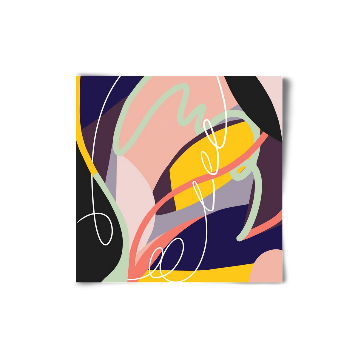 Botanical gardens, 20x20 cm, Keret nélkül