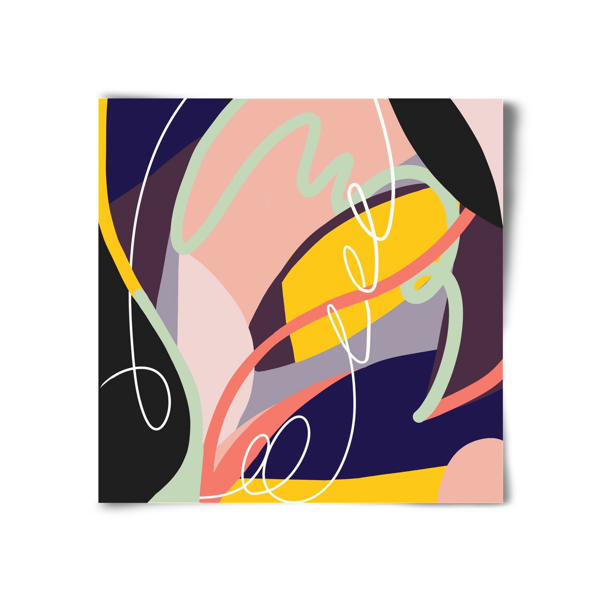 Botanical gardens, 30x30 cm, Keret nélkül