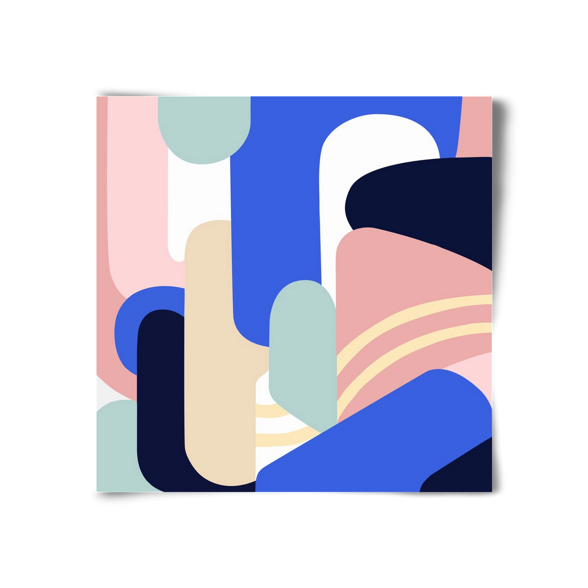 Someday mountains II., 30x30 cm, Keret nélkül