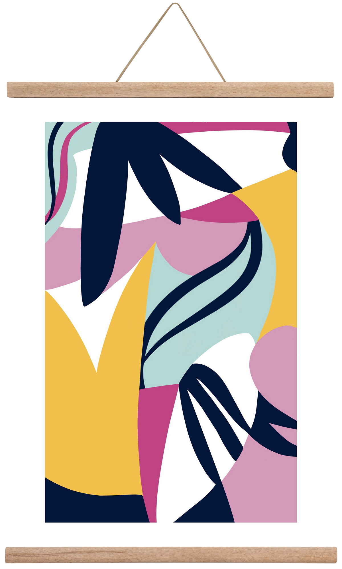 Tropics, 40x60 cm (40x60 cm), Tölgy akasztó