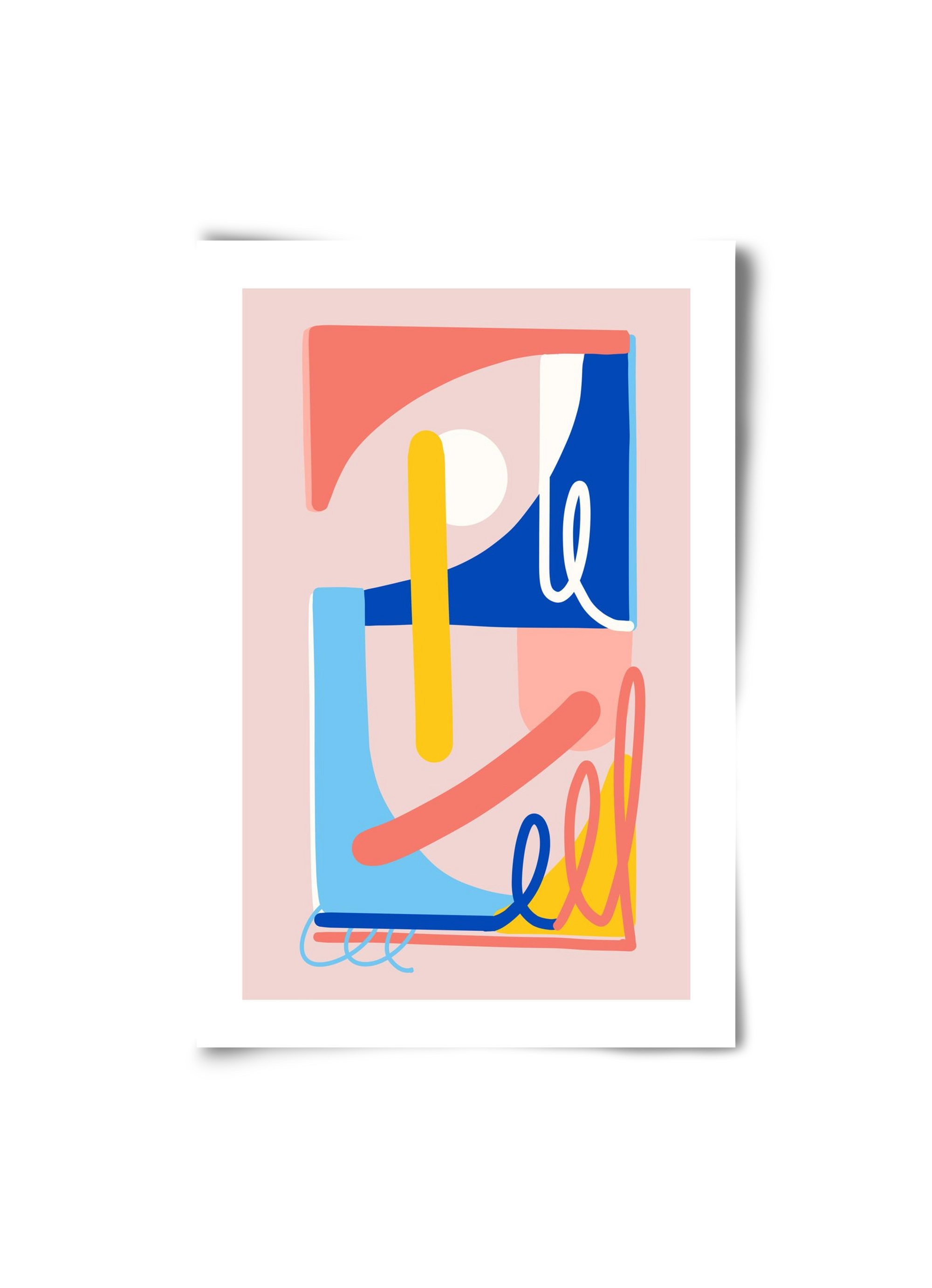 The Poolside, 20x30 cm, Keret nélkül