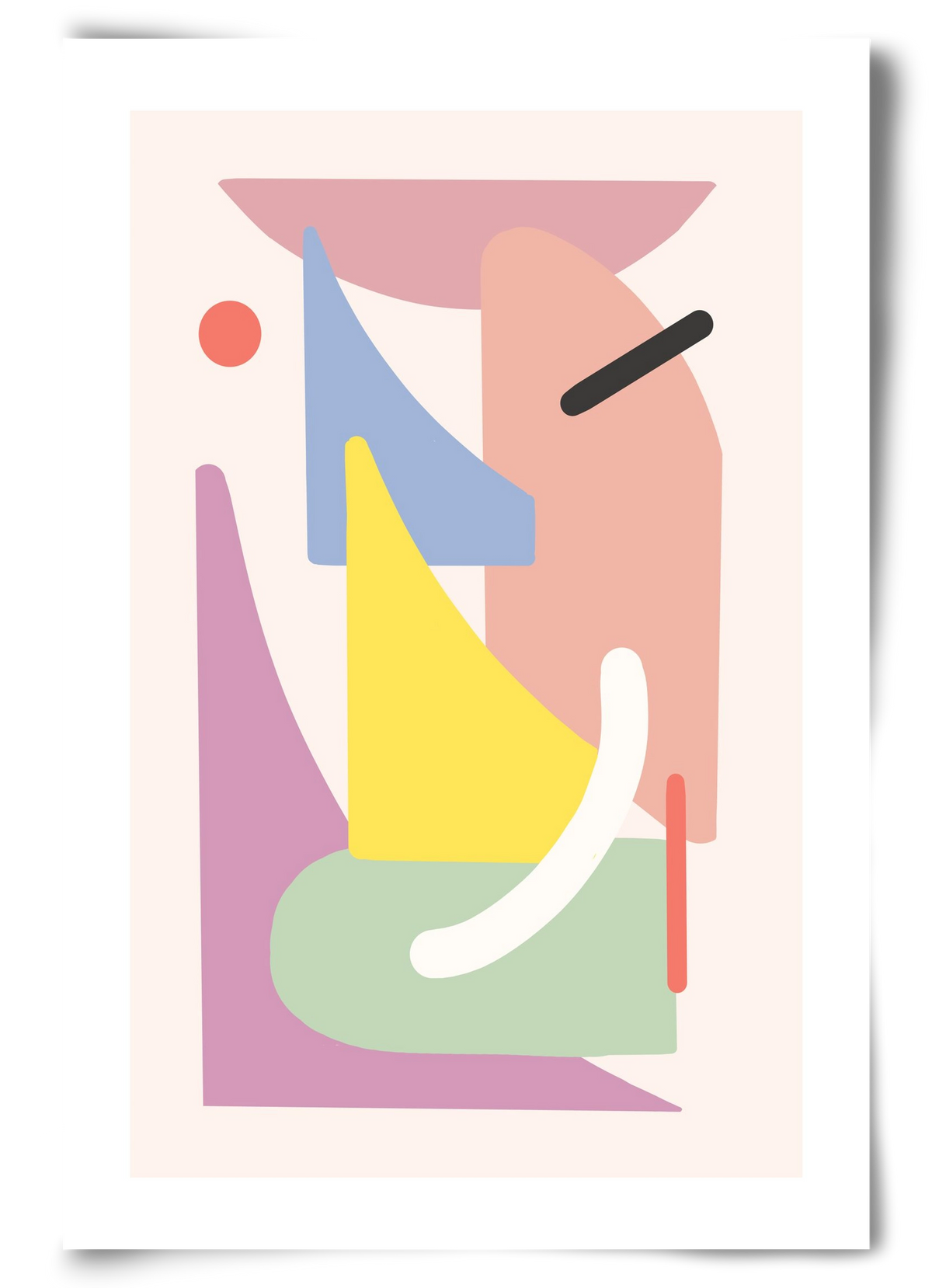 The playground, 60x90 cm, Keret nélkül