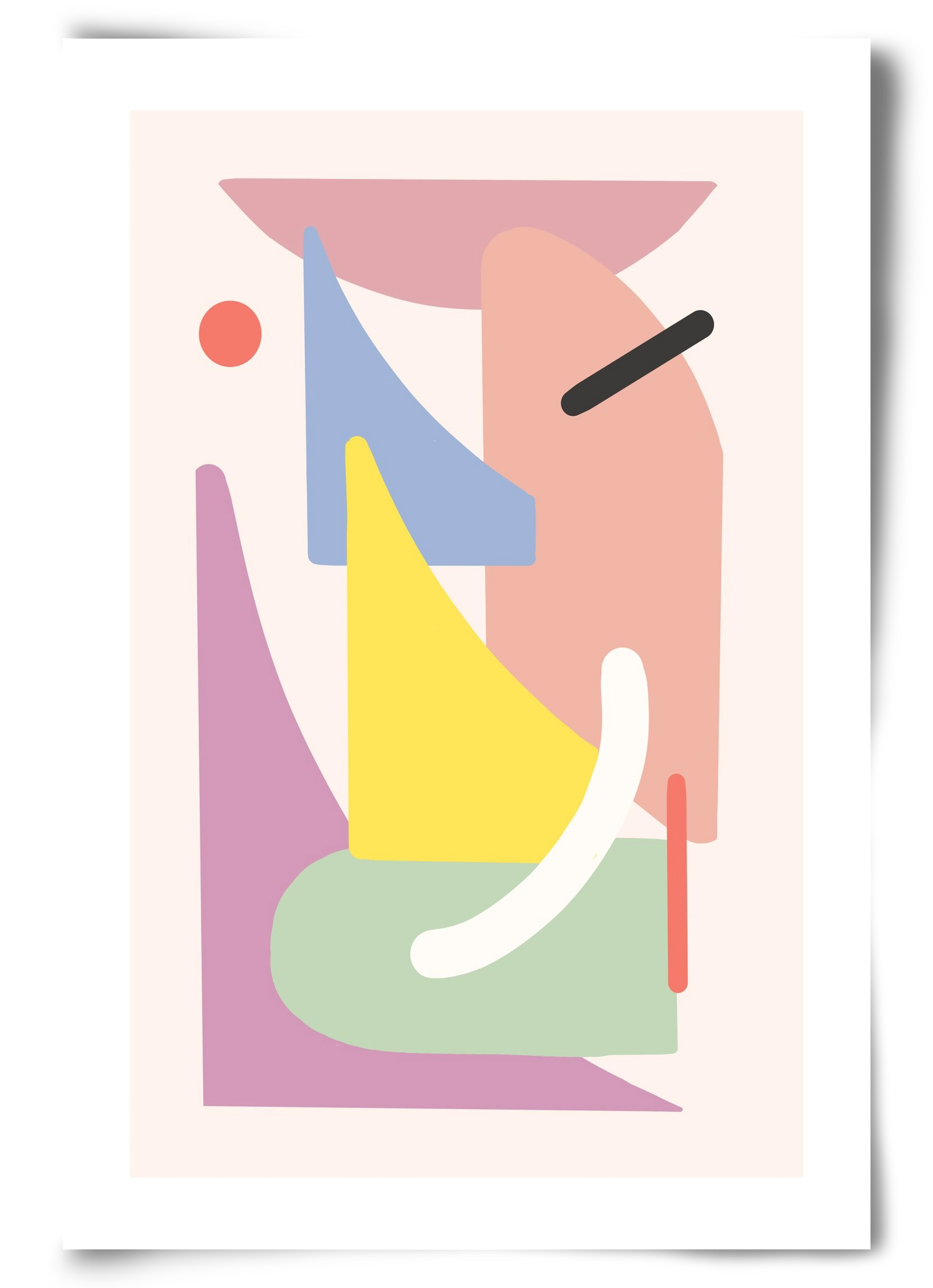 The playground, 60x90 cm, Keret nélkül