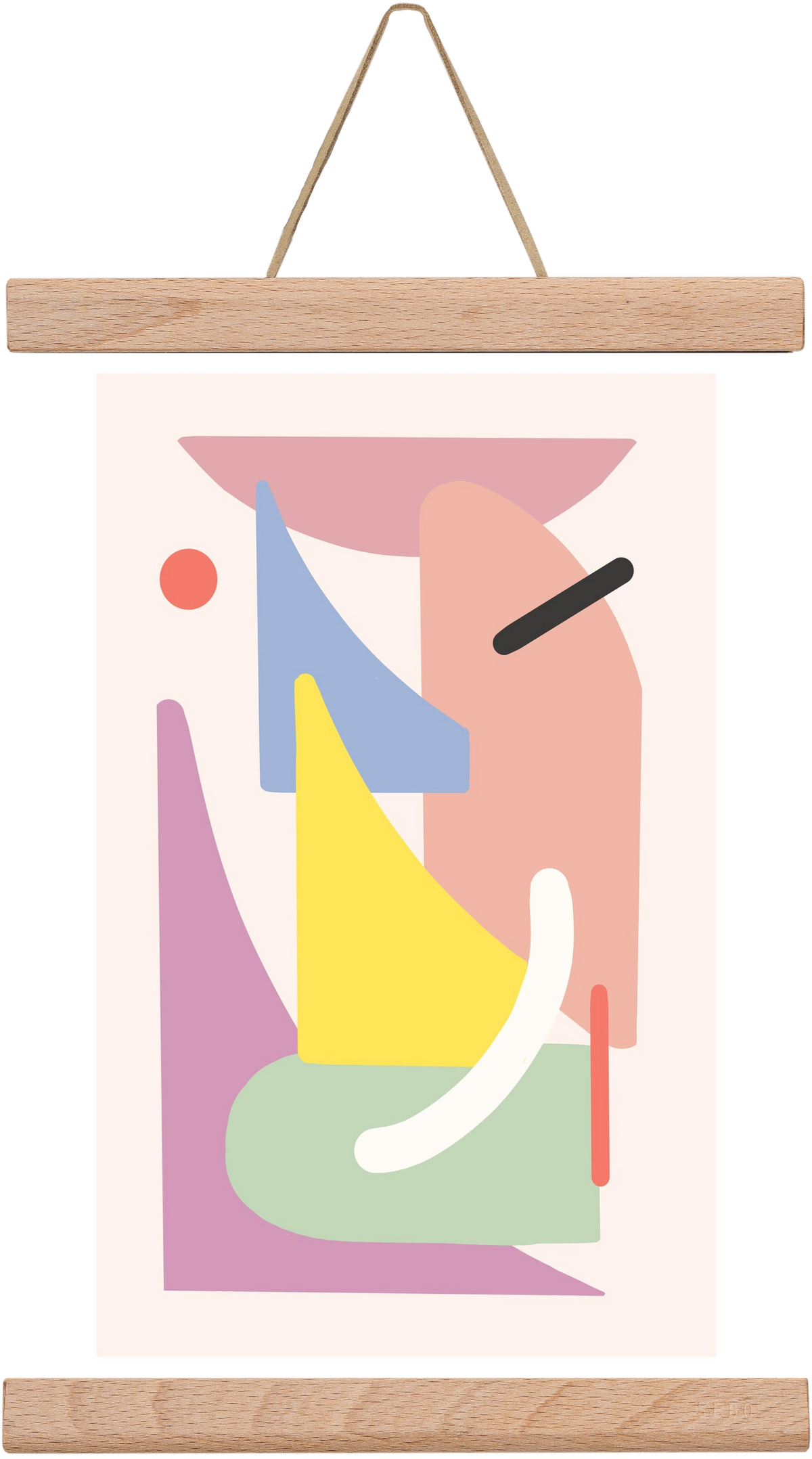 The playground, 20x30 cm (20x30 cm), Tölgy akasztó