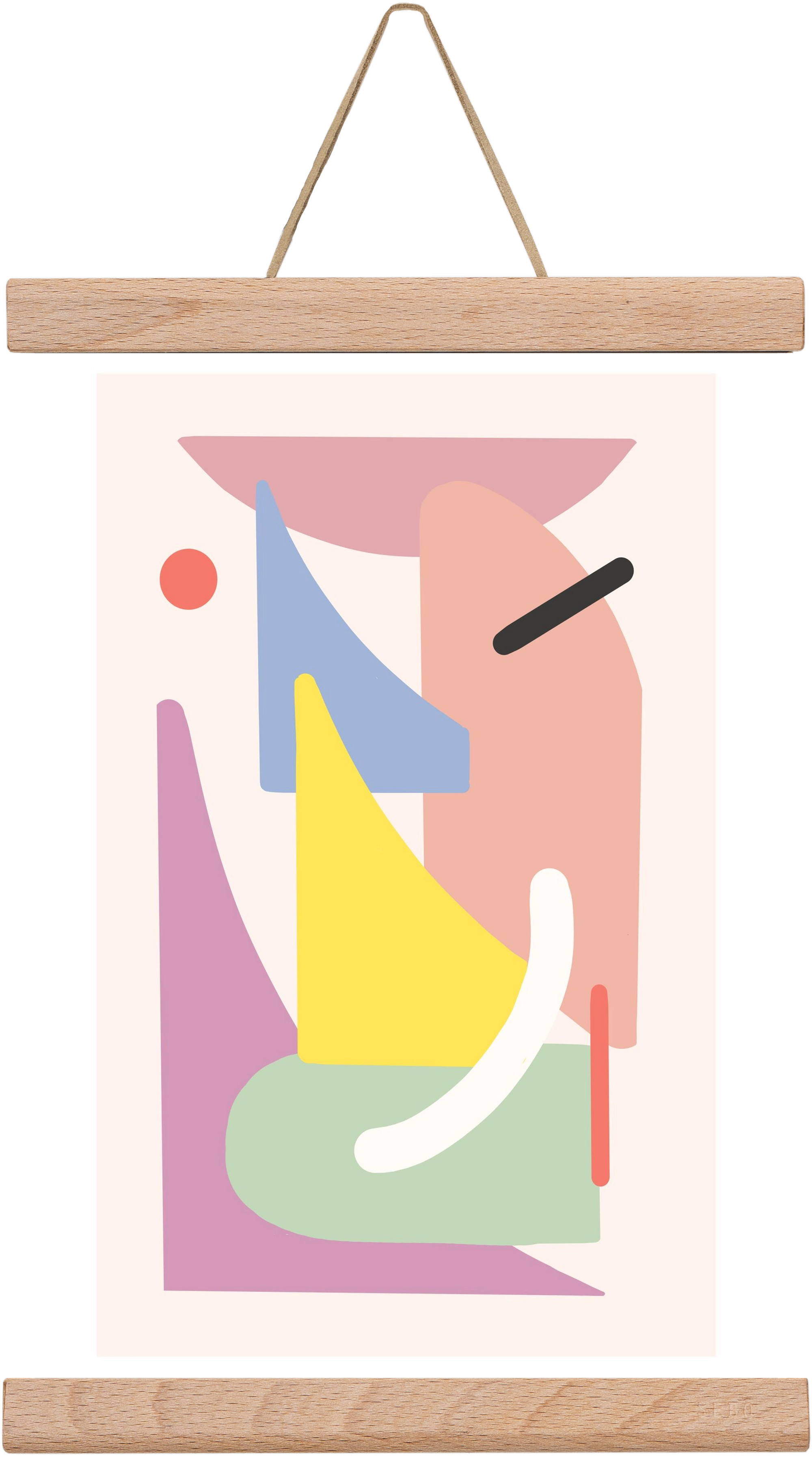 The playground, 20x30 cm (20x30 cm), Tölgy akasztó