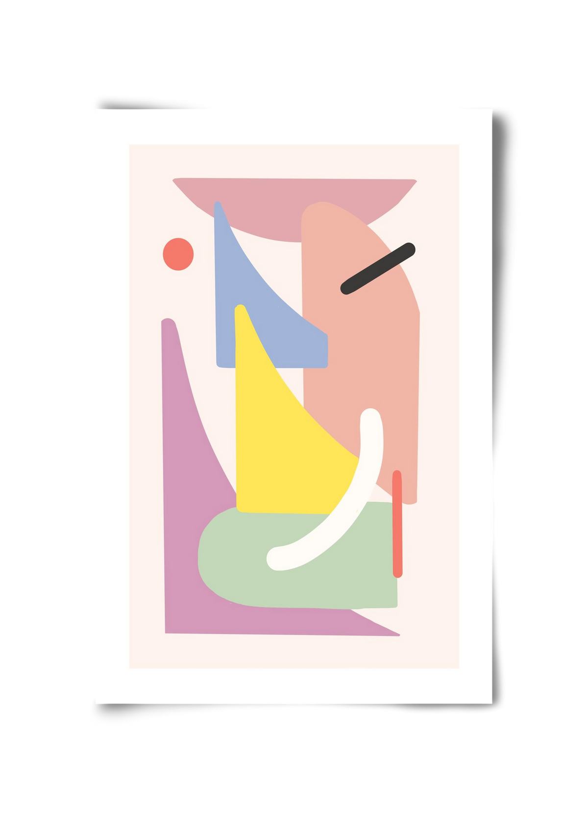 The playground, 30x45 cm, Keret nélkül