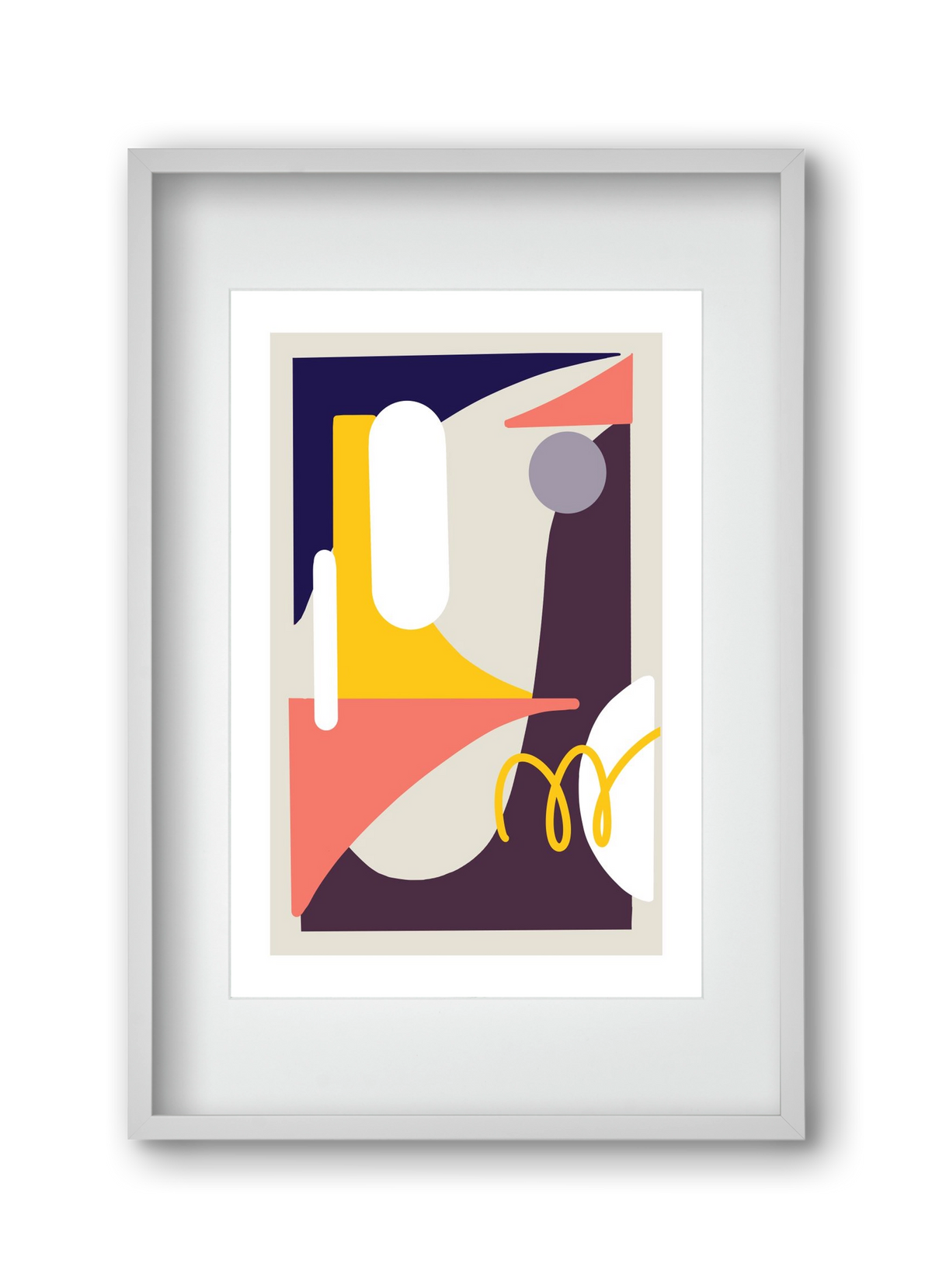 The Canyons, 30x45 cm (20x30 cm), Fehér keret, paszpartuval