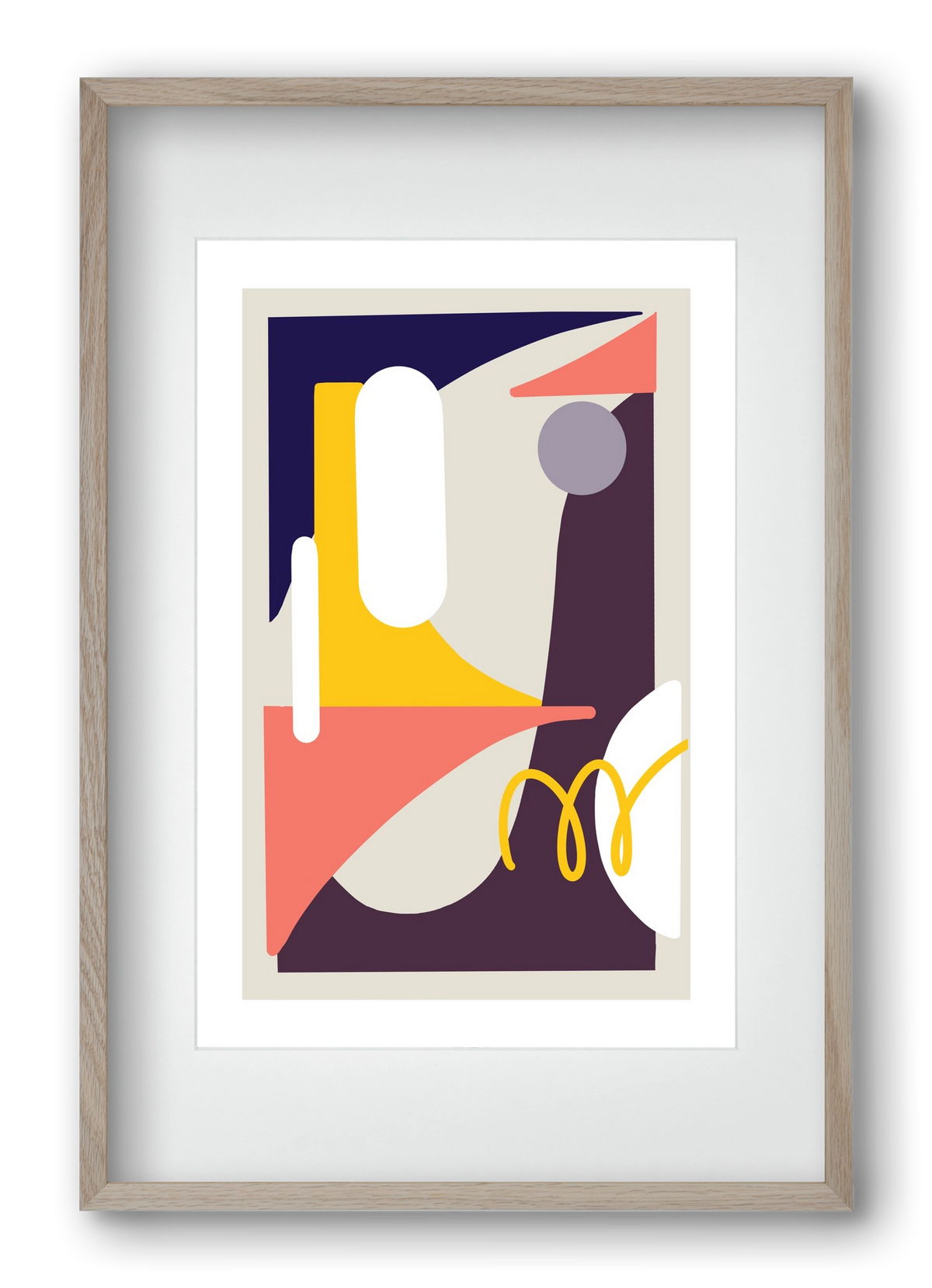 The Canyons, 40x60 cm (30x45 cm), Tölgy keret, paszpartuval