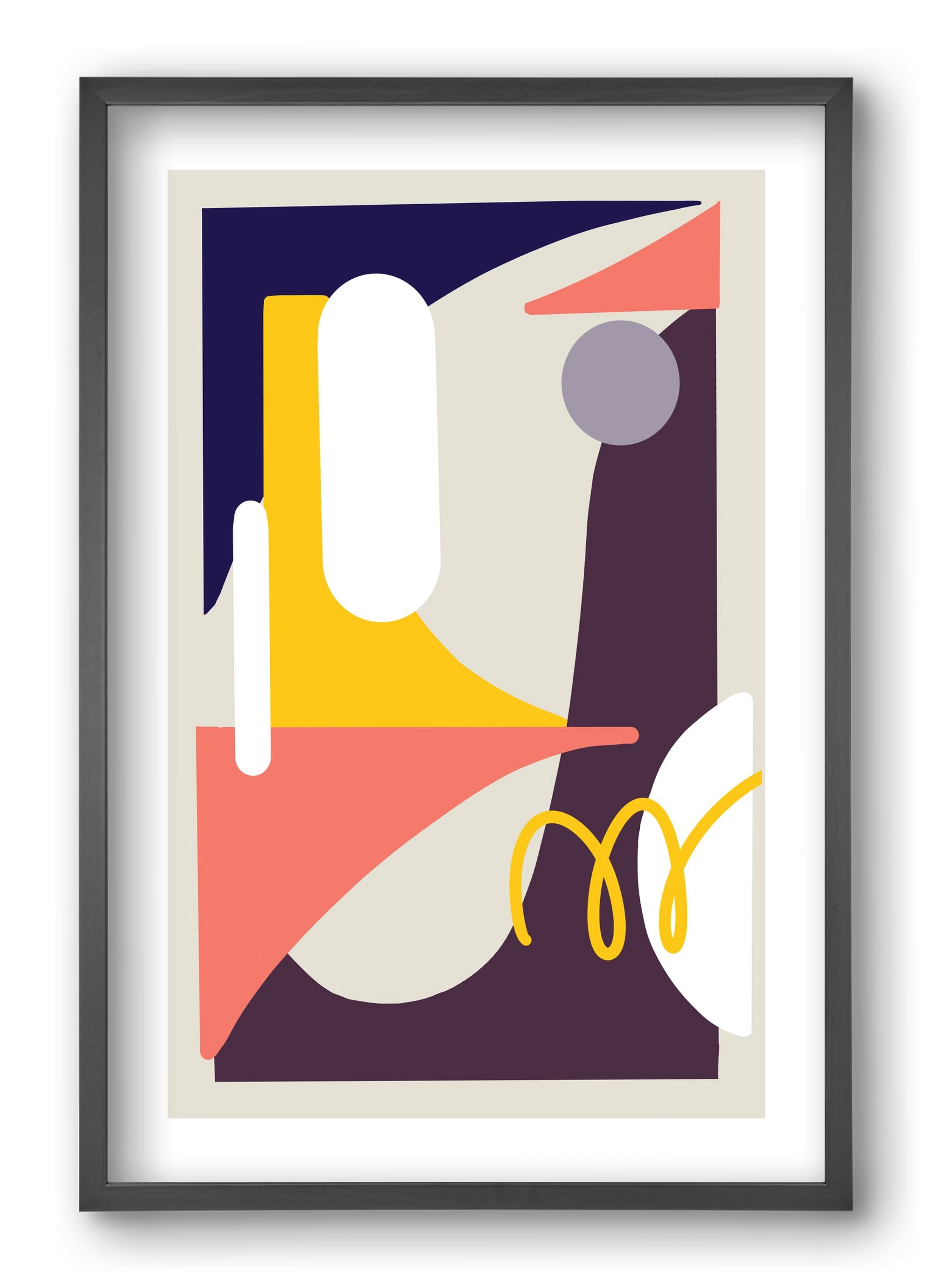 The Canyons, 40x60 cm (40x60 cm), Fekete keret