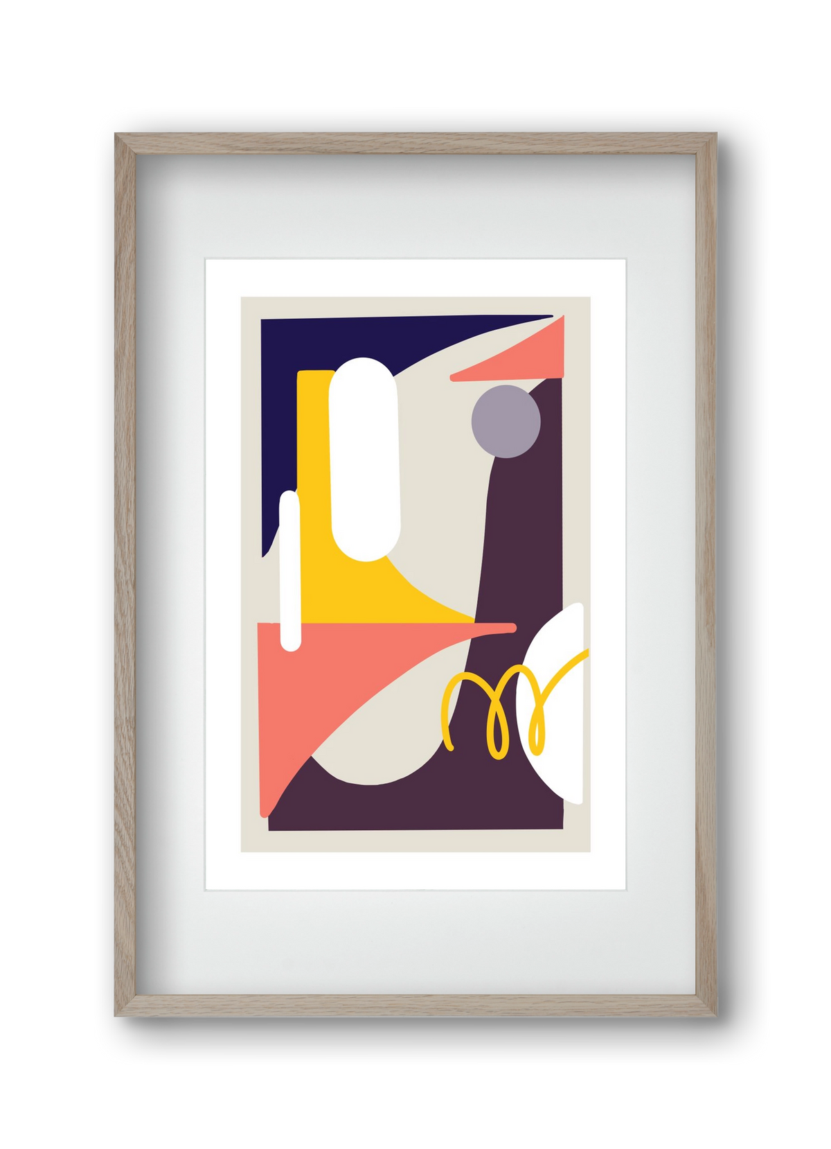 The Canyons, 30x45 cm (20x30 cm), Tölgy keret, paszpartuval