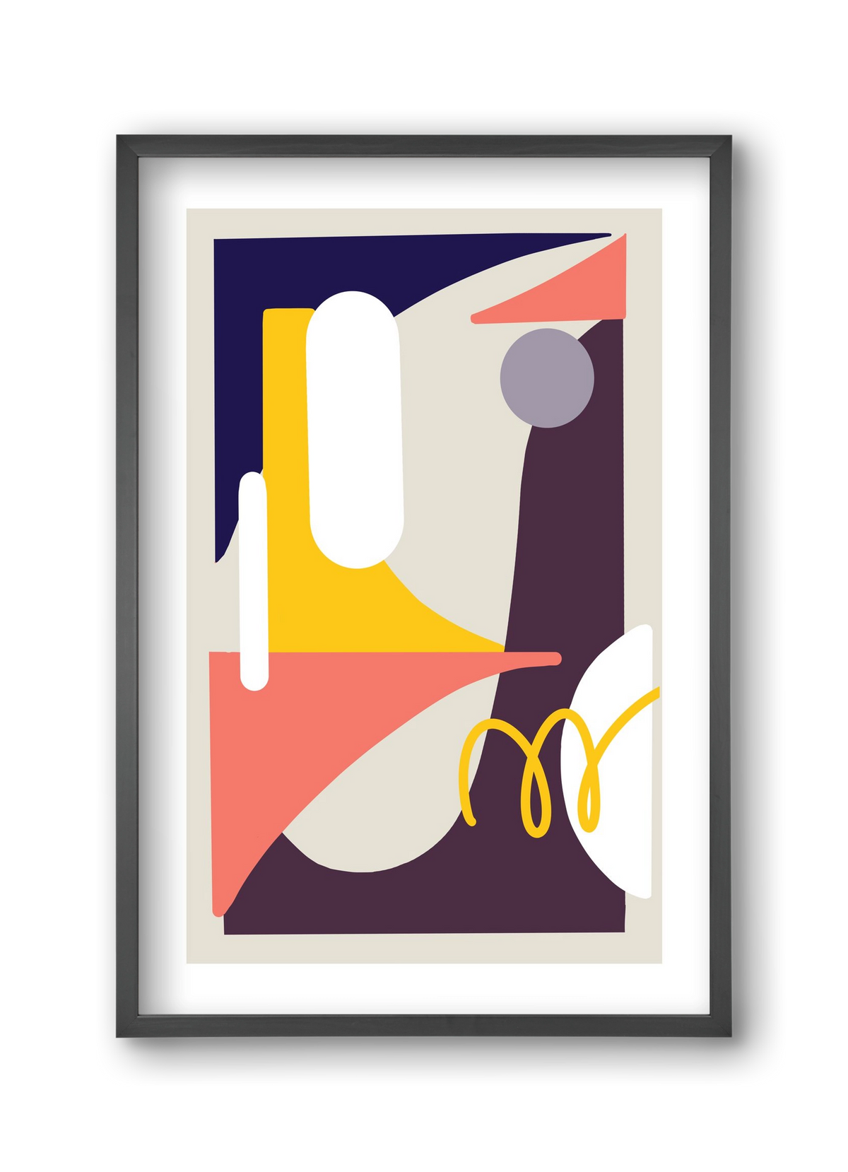 The Canyons, 30x45 cm (30x45 cm), Fekete keret