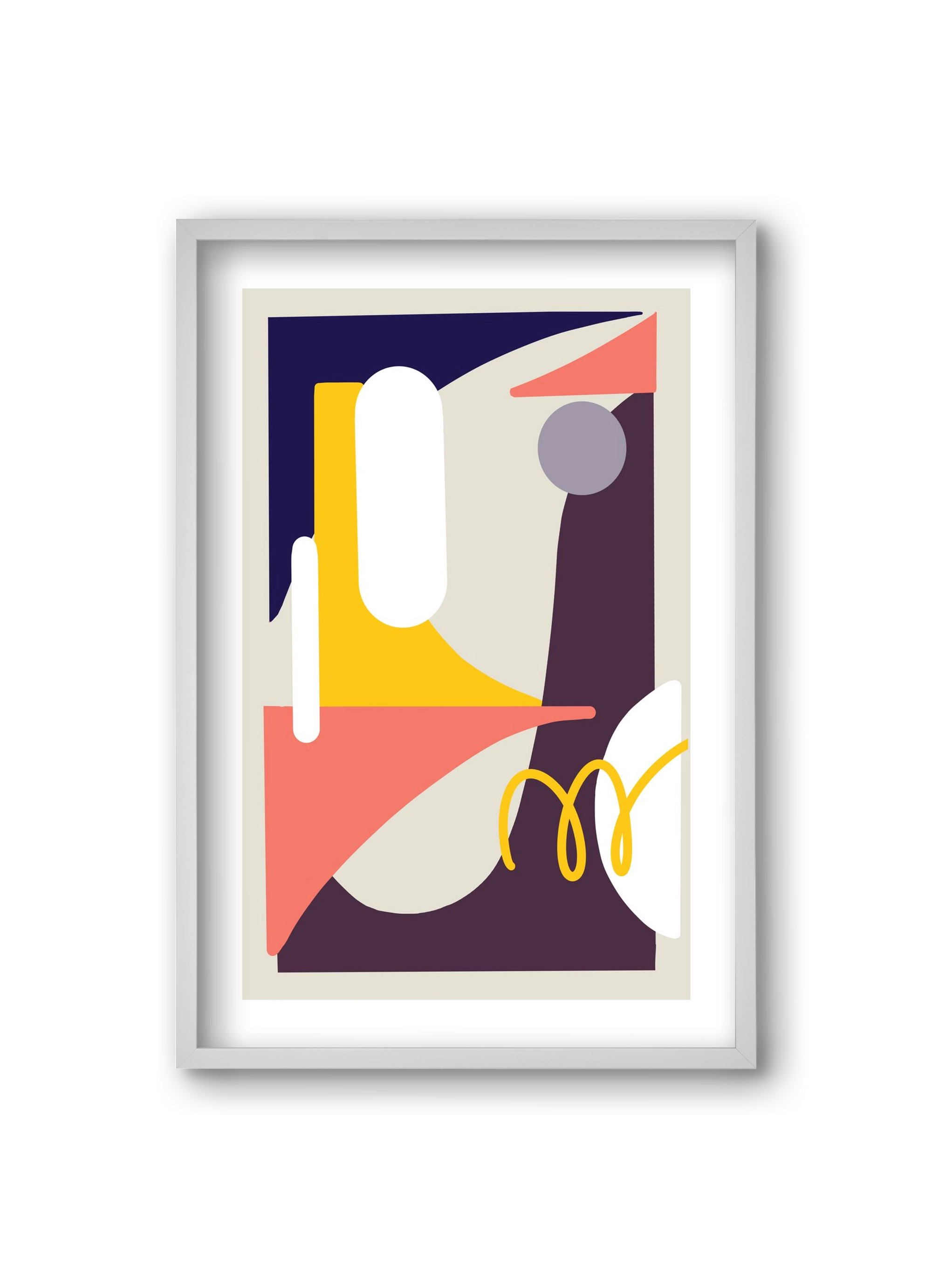 The Canyons, 20x30 cm (20x30 cm), Fehér keret