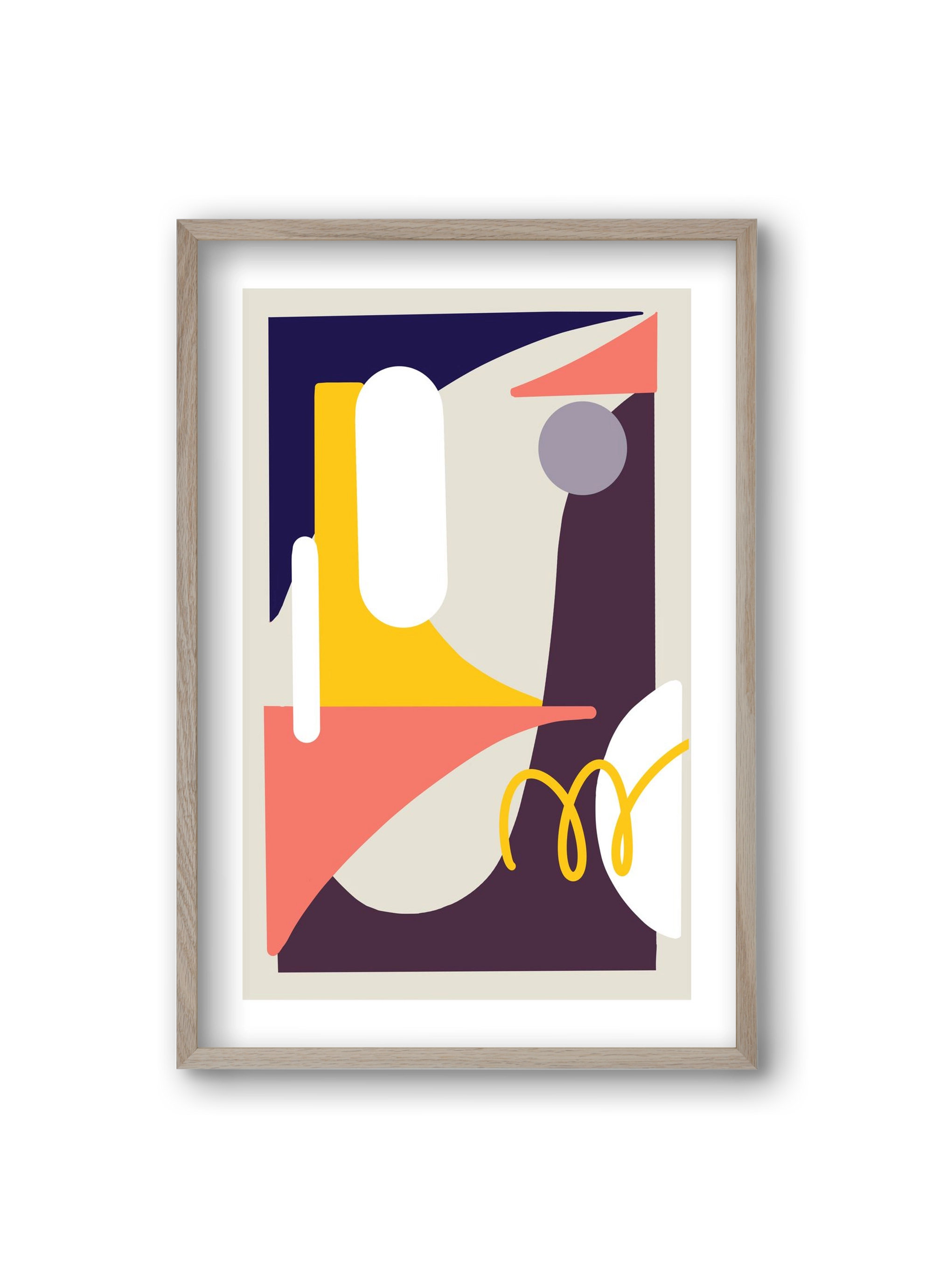 The Canyons, 20x30 cm (20x30 cm), Tölgy keret