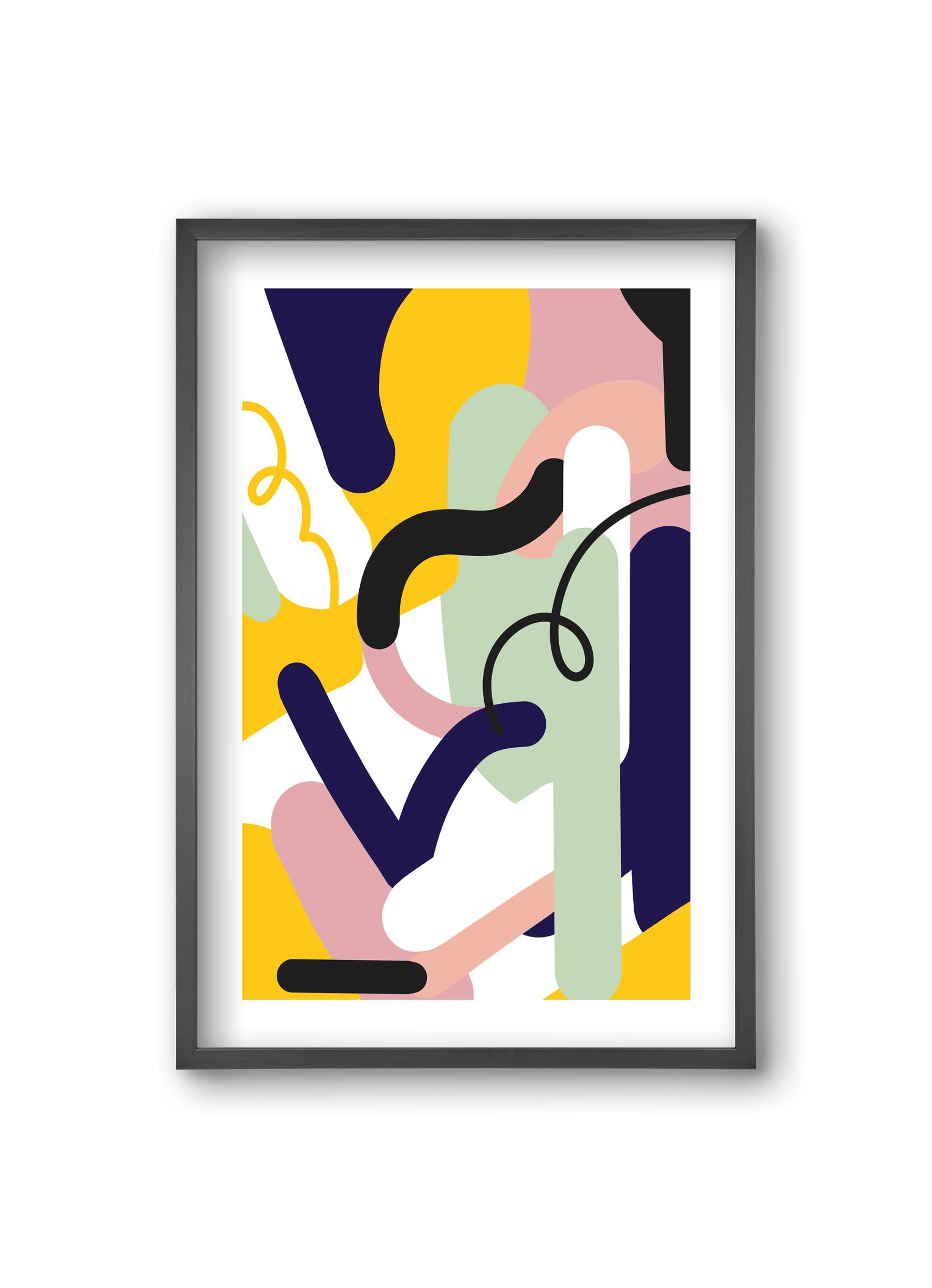 Piper, 20x30 cm (20x30 cm), Fekete keret