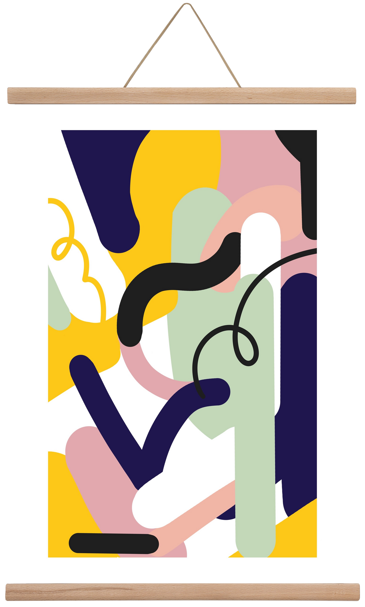 Piper, 40x60 cm (40x60 cm), Tölgy akasztó