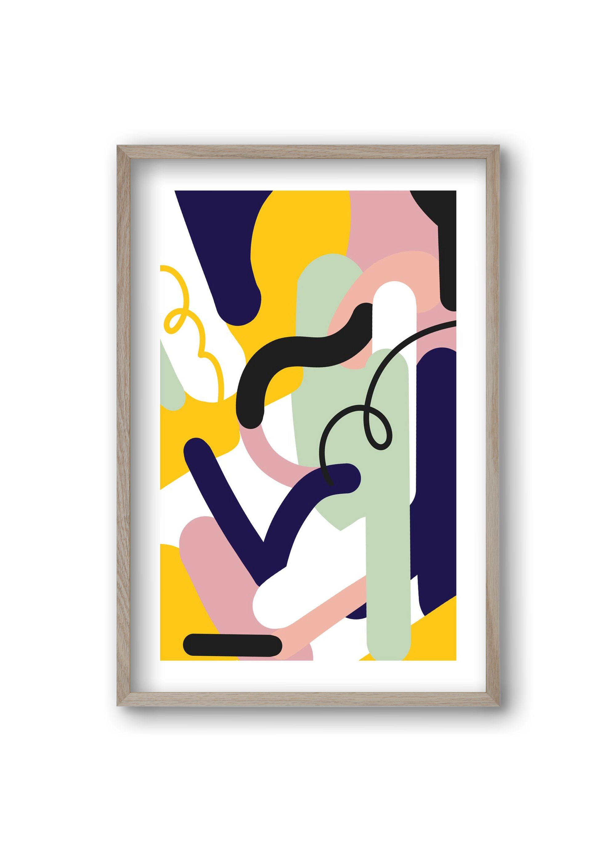 Piper, 20x30 cm (20x30 cm), Tölgy keret