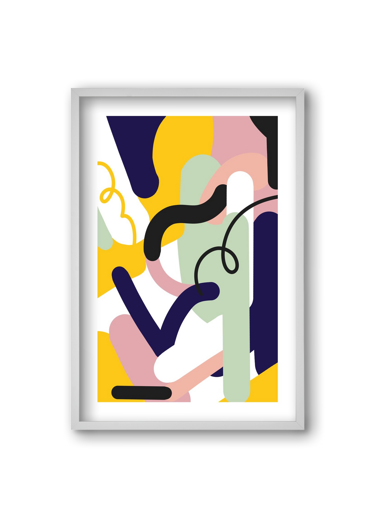 Piper, 20x30 cm (20x30 cm), Fehér keret