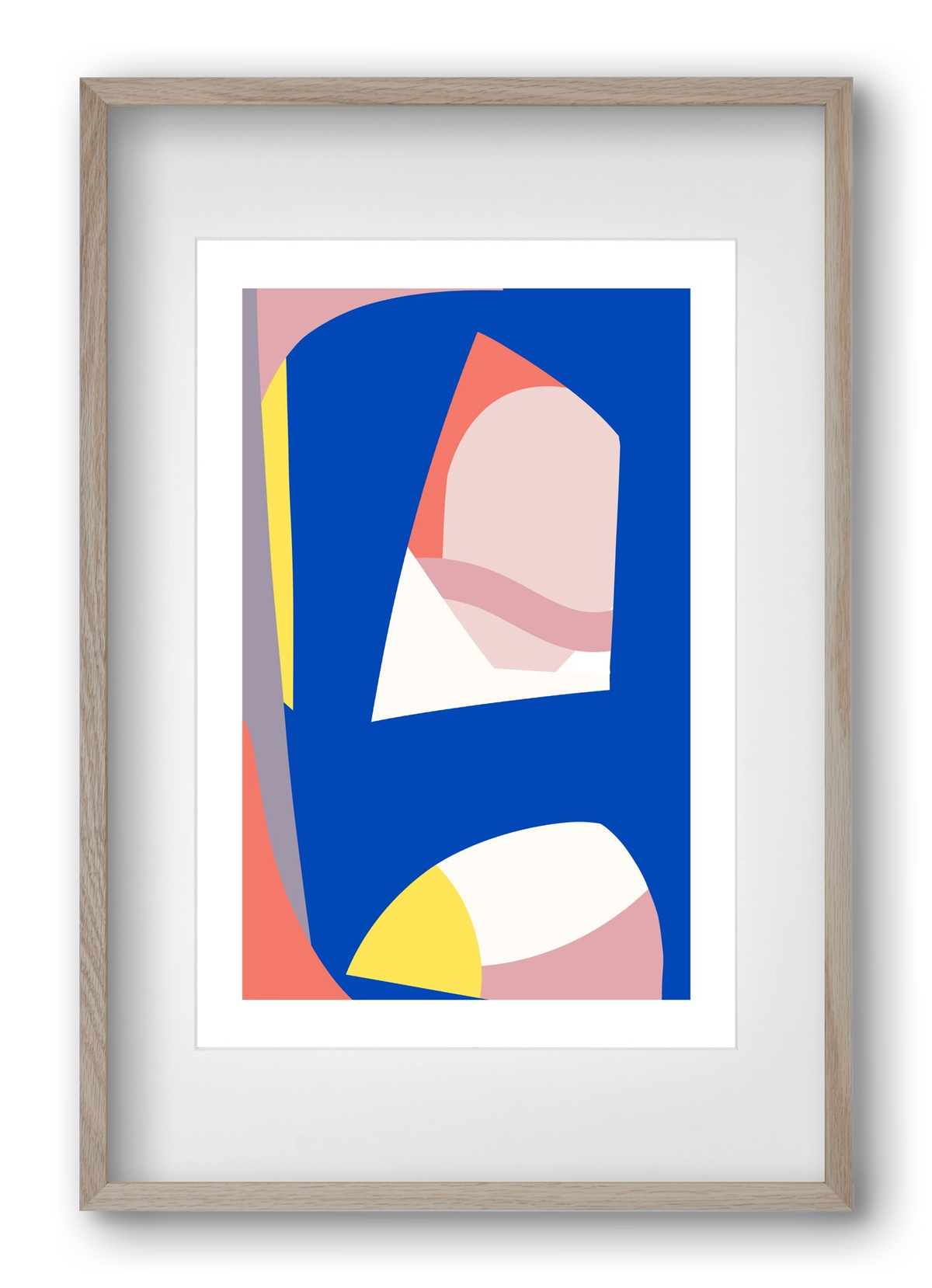 Modernist, 40x60 cm (30x45 cm), Tölgy keret, paszpartuval