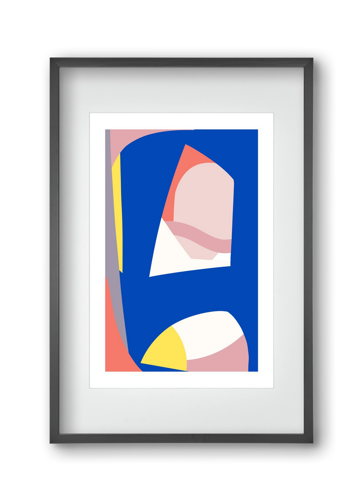 Modernist, 30x45 cm (20x30 cm), Fekete keret, paszpartuval