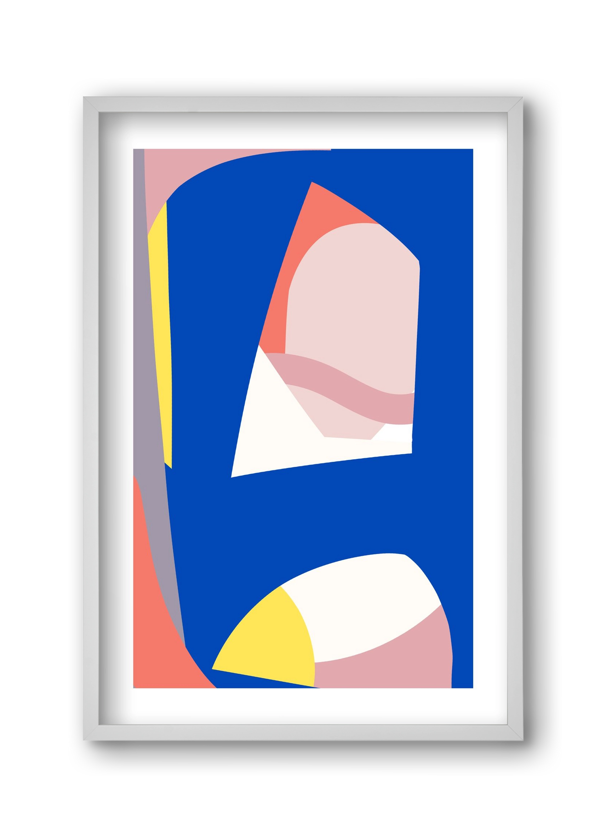 Modernist, 30x45 cm (30x45 cm), Fehér keret