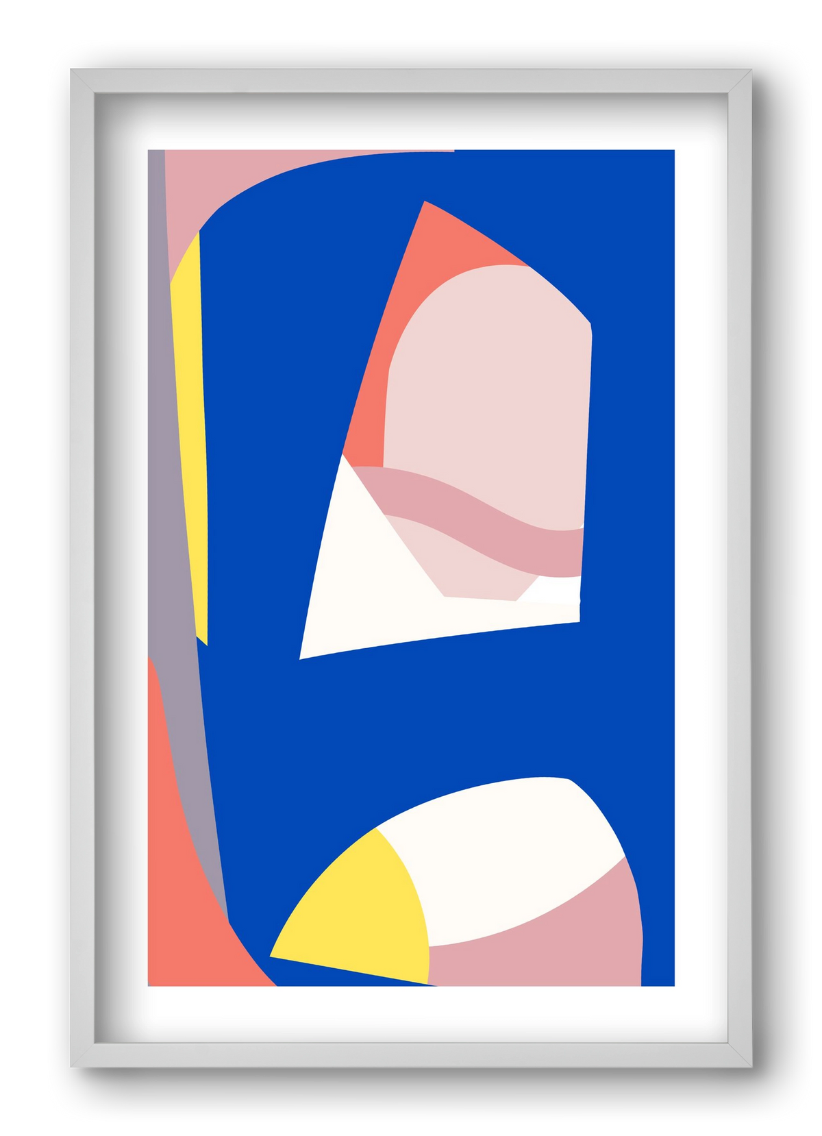 Modernist, 40x60 cm (40x60 cm), Fehér keret