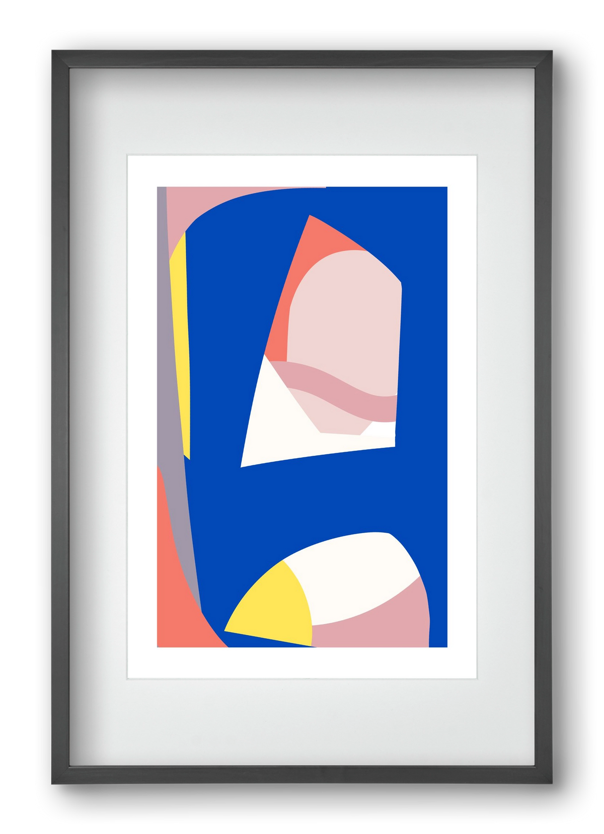 Modernist, 40x60 cm (30x45 cm), Fekete keret, paszpartuval