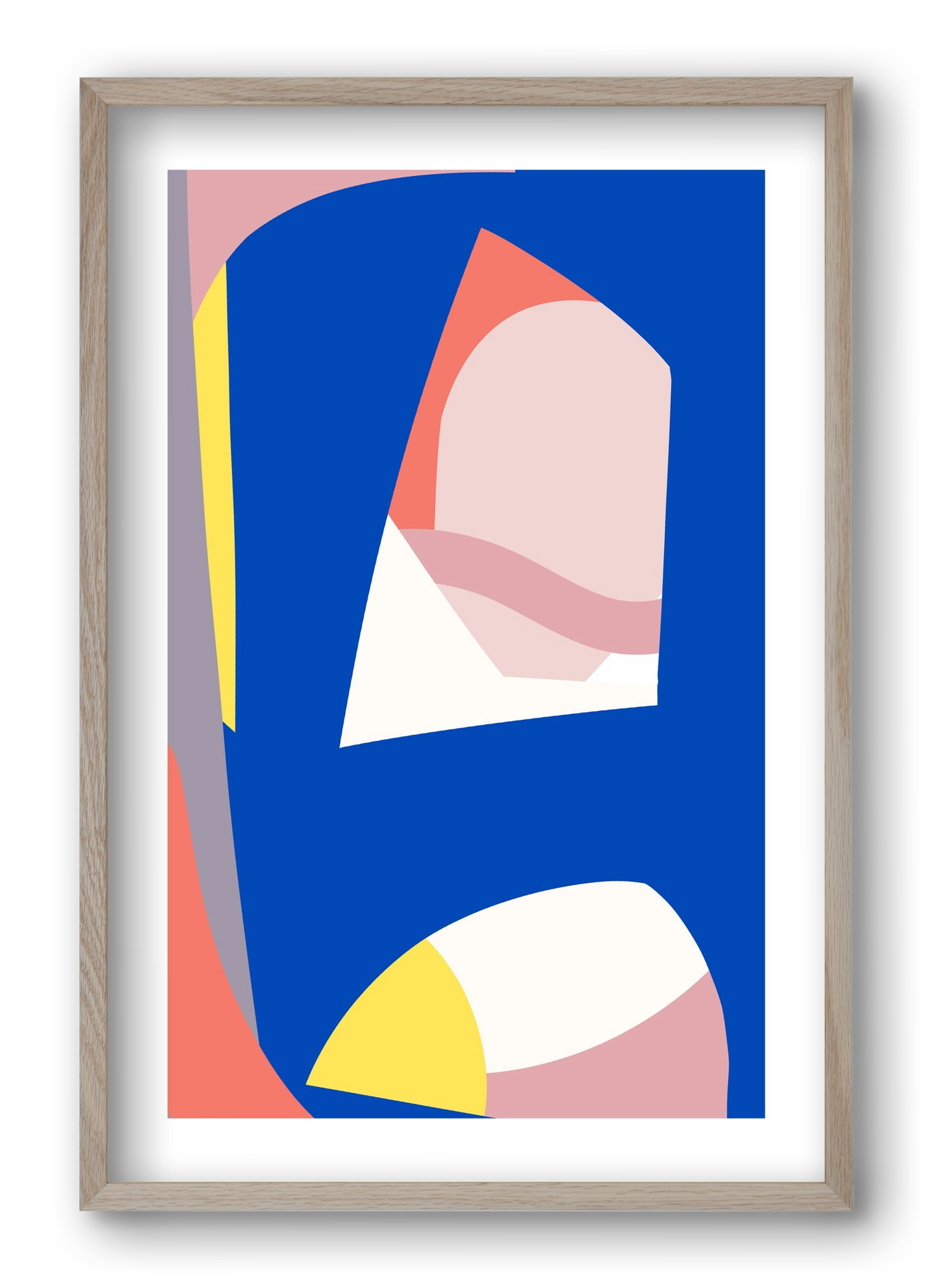 Modernist, 40x60 cm (40x60 cm), Tölgy keret