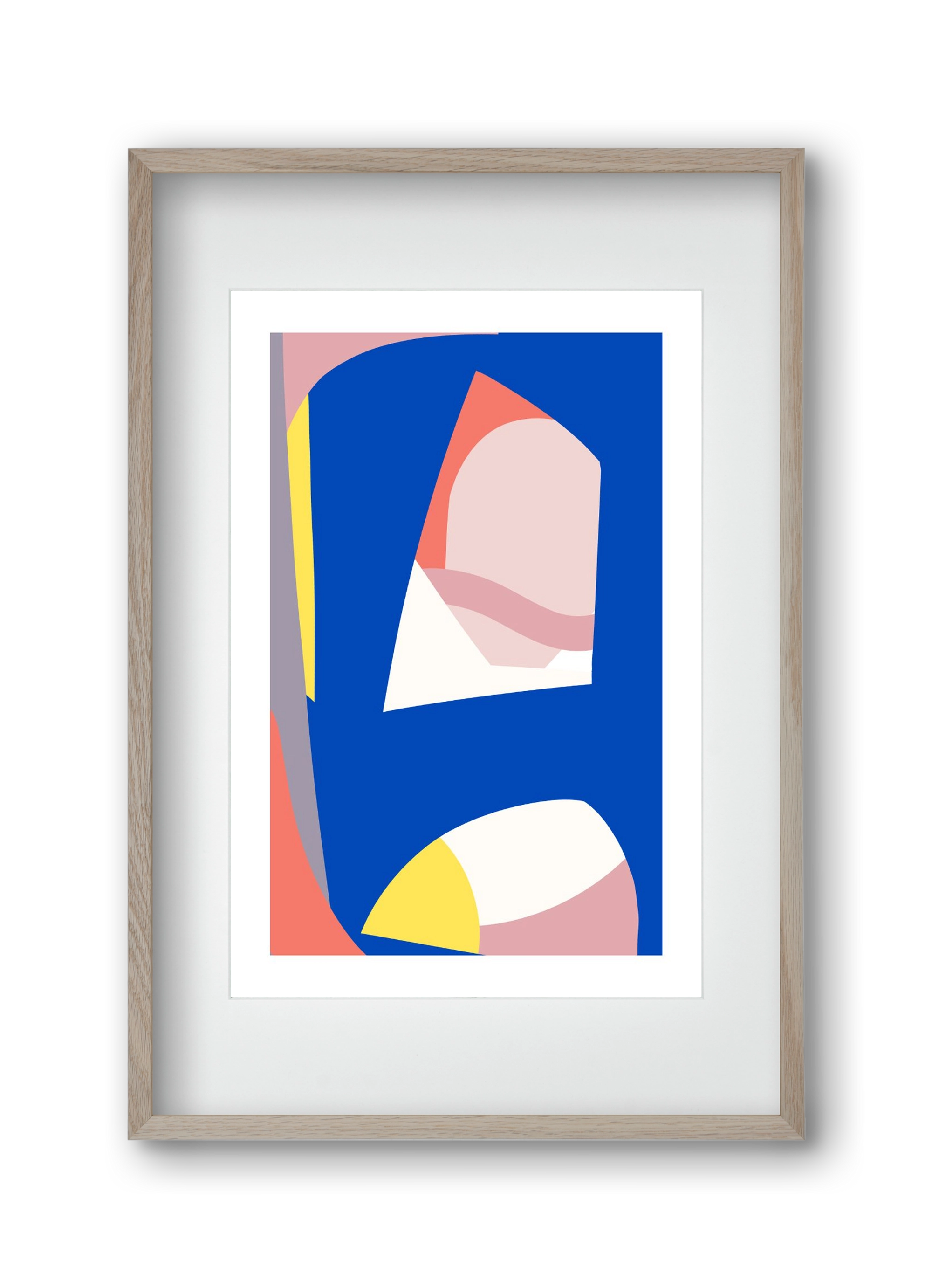 Modernist, 30x45 cm (20x30 cm), Tölgy keret, paszpartuval