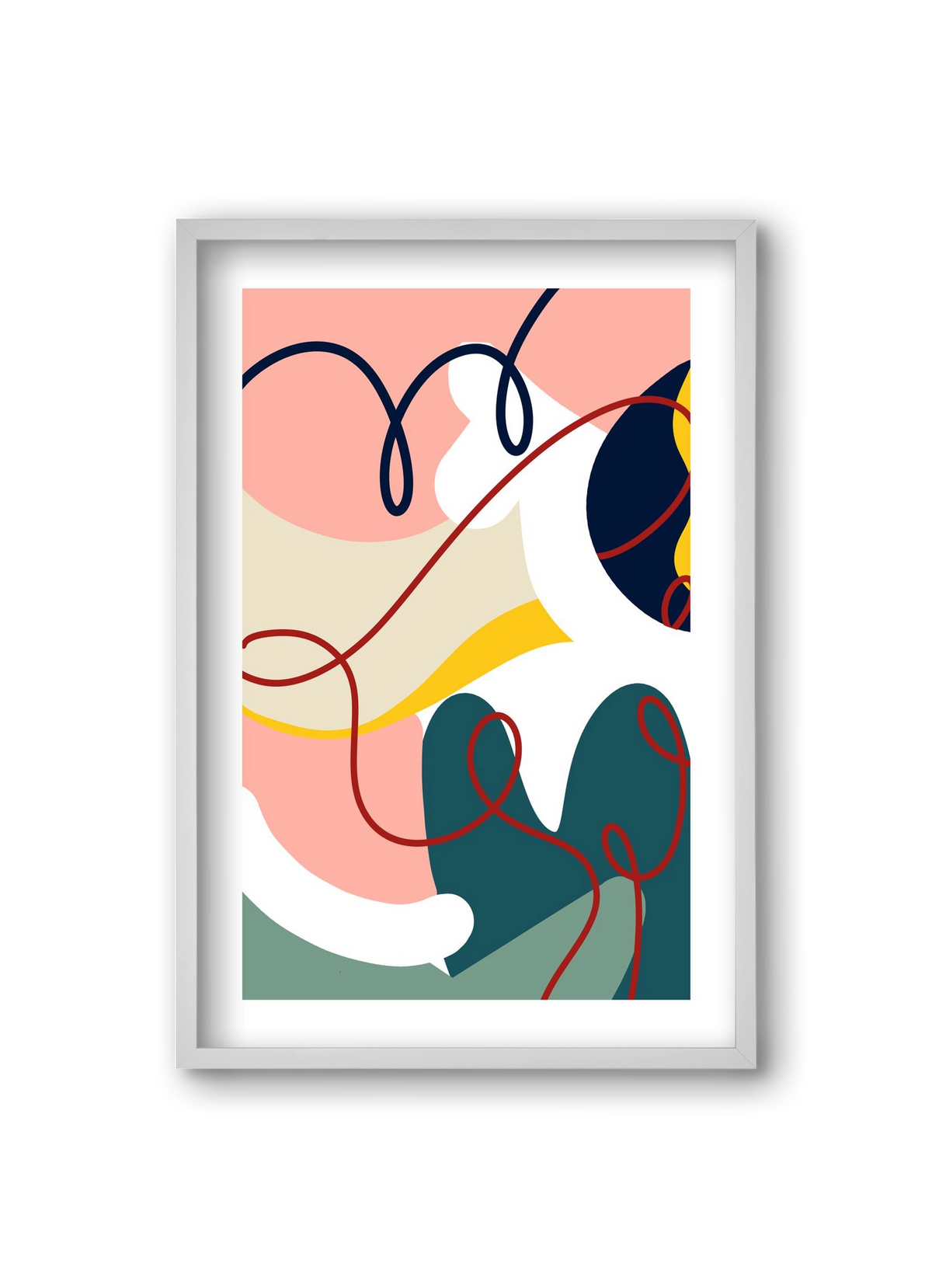 Liebling, 20x30 cm (20x30 cm), Fehér keret