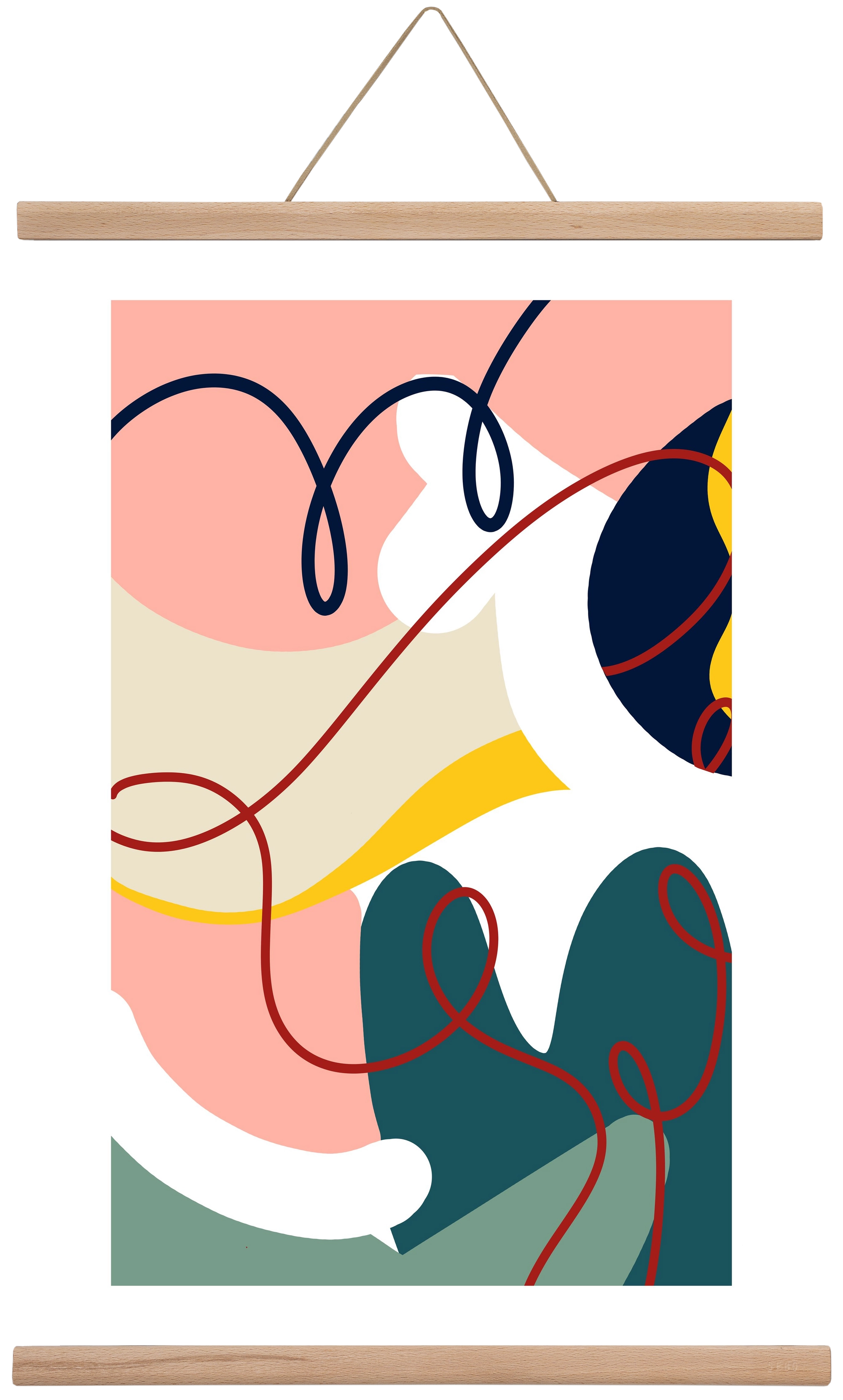 Liebling, 40x60 cm (40x60 cm), Tölgy akasztó