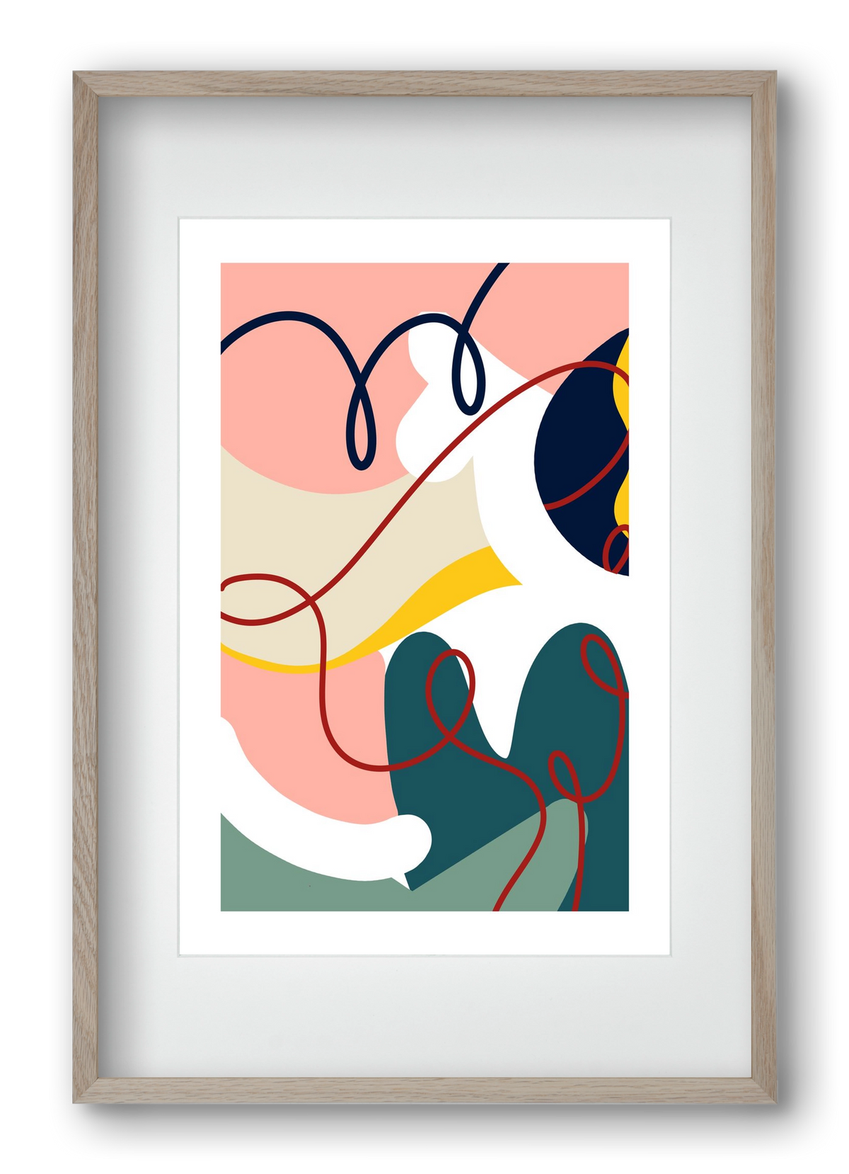 Liebling, 40x60 cm (30x45 cm), Tölgy keret, paszpartuval