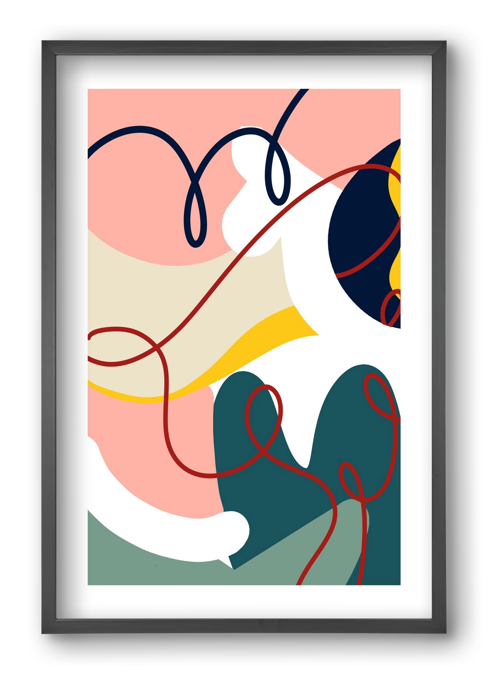 Liebling, 40x60 cm (40x60 cm), Fekete keret