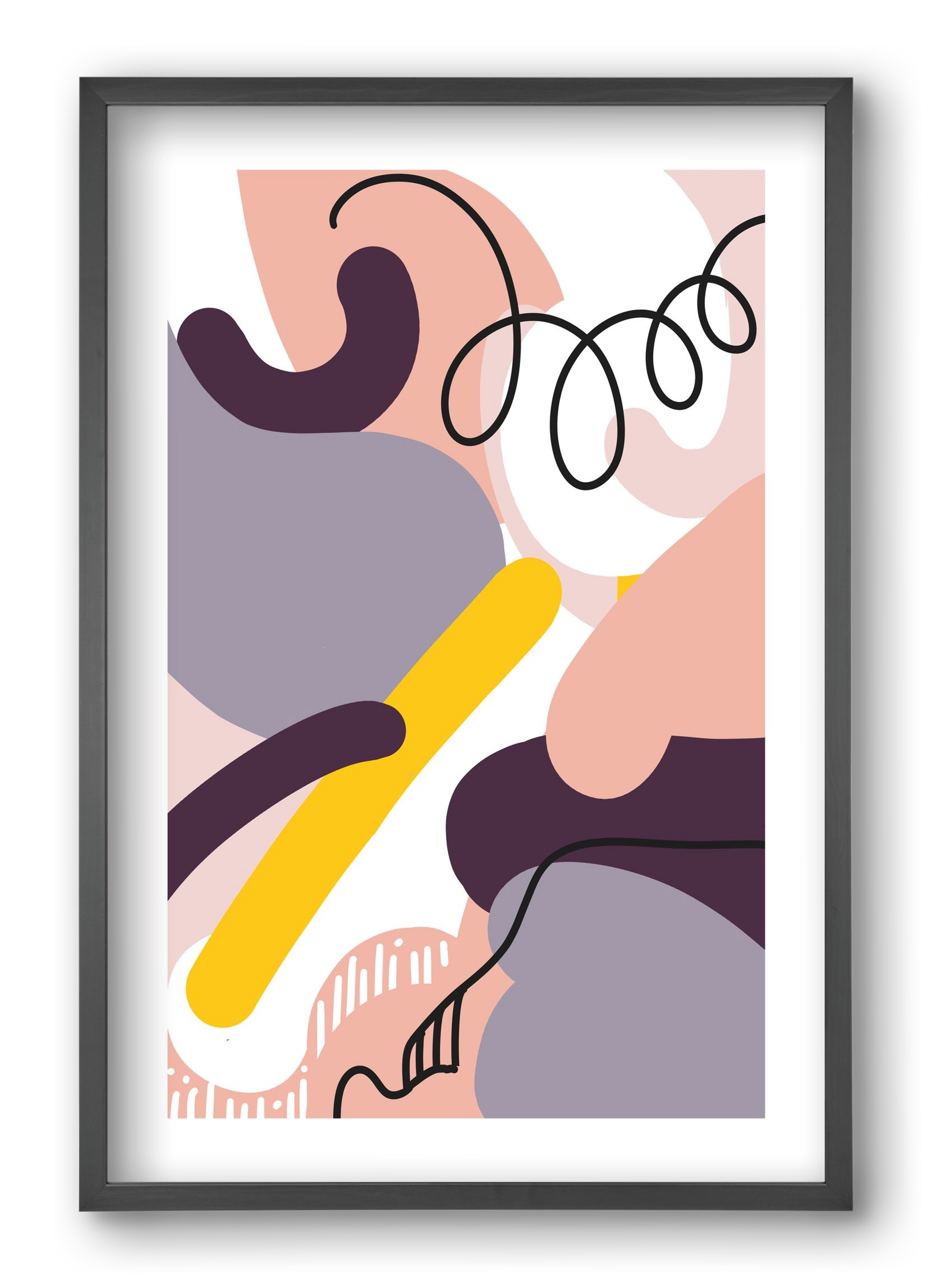 Jumper, 40x60 cm (40x60 cm), Fekete keret