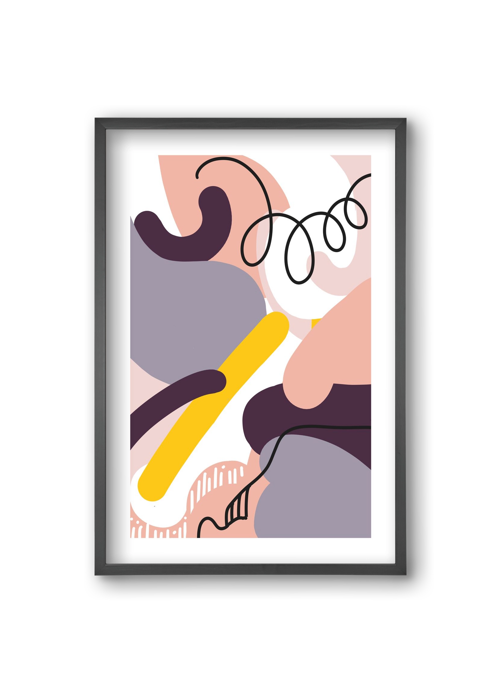 Jumper, 20x30 cm (20x30 cm), Fekete keret