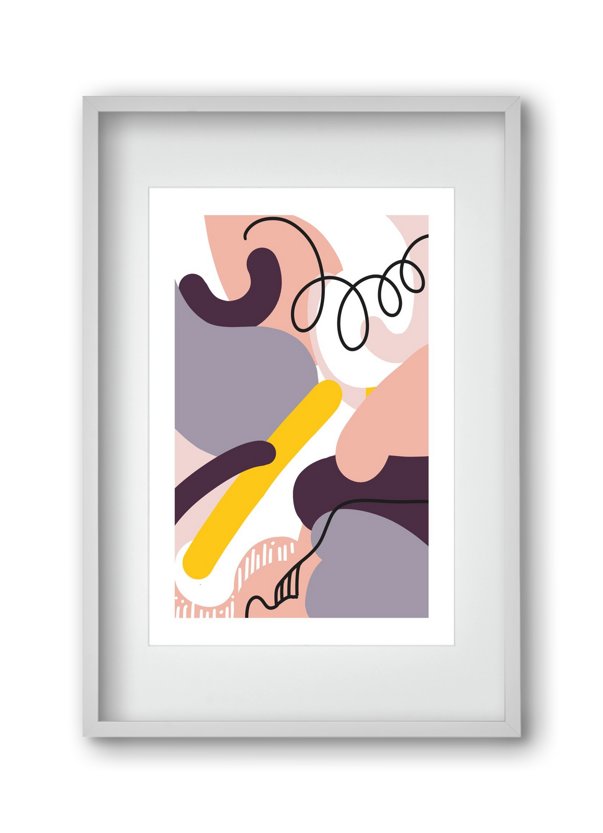 Jumper, 30x45 cm (20x30 cm), Fehér keret, paszpartuval