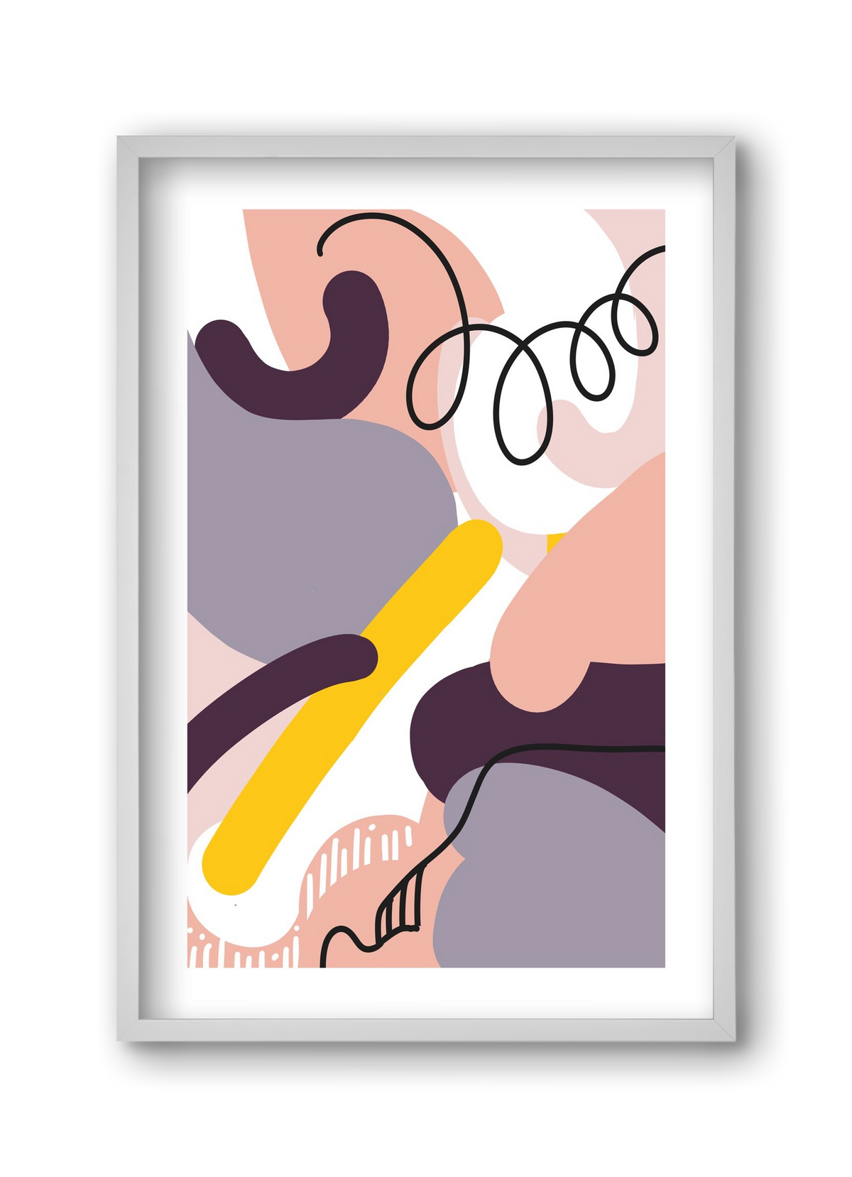 Jumper, 30x45 cm (30x45 cm), Fehér keret