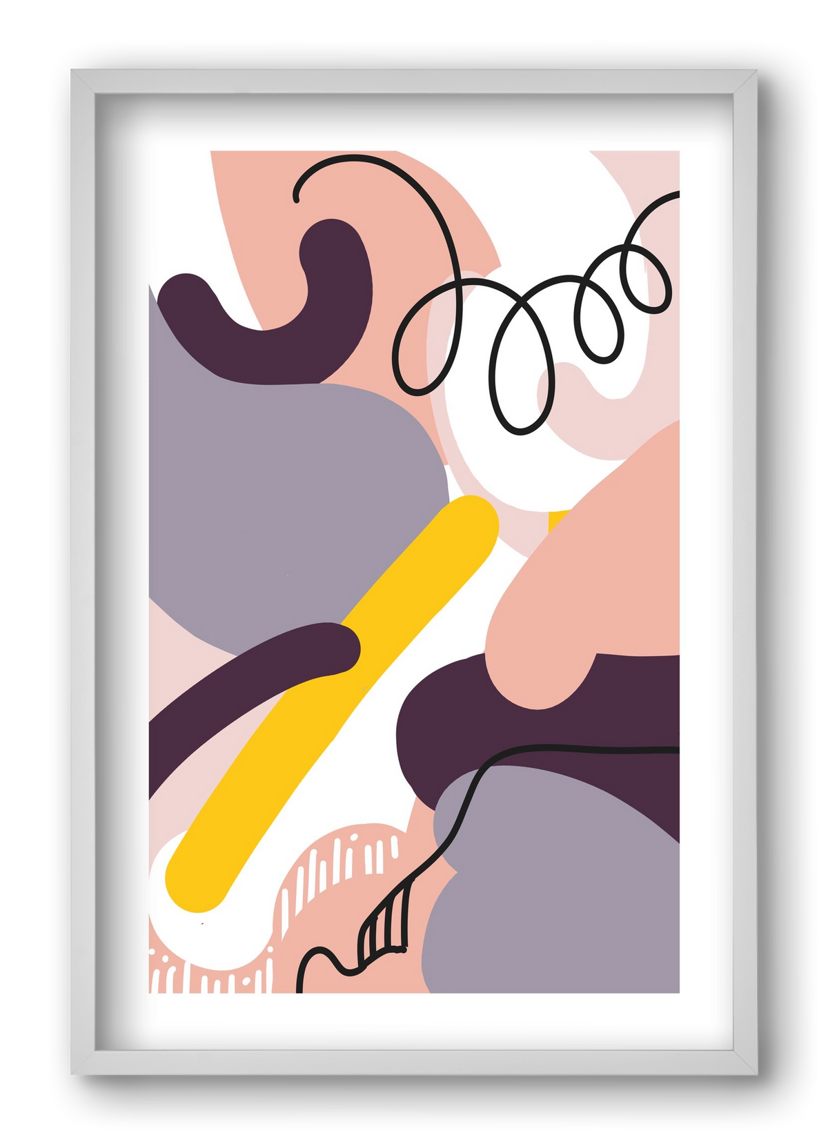 Jumper, 40x60 cm (40x60 cm), Fehér keret