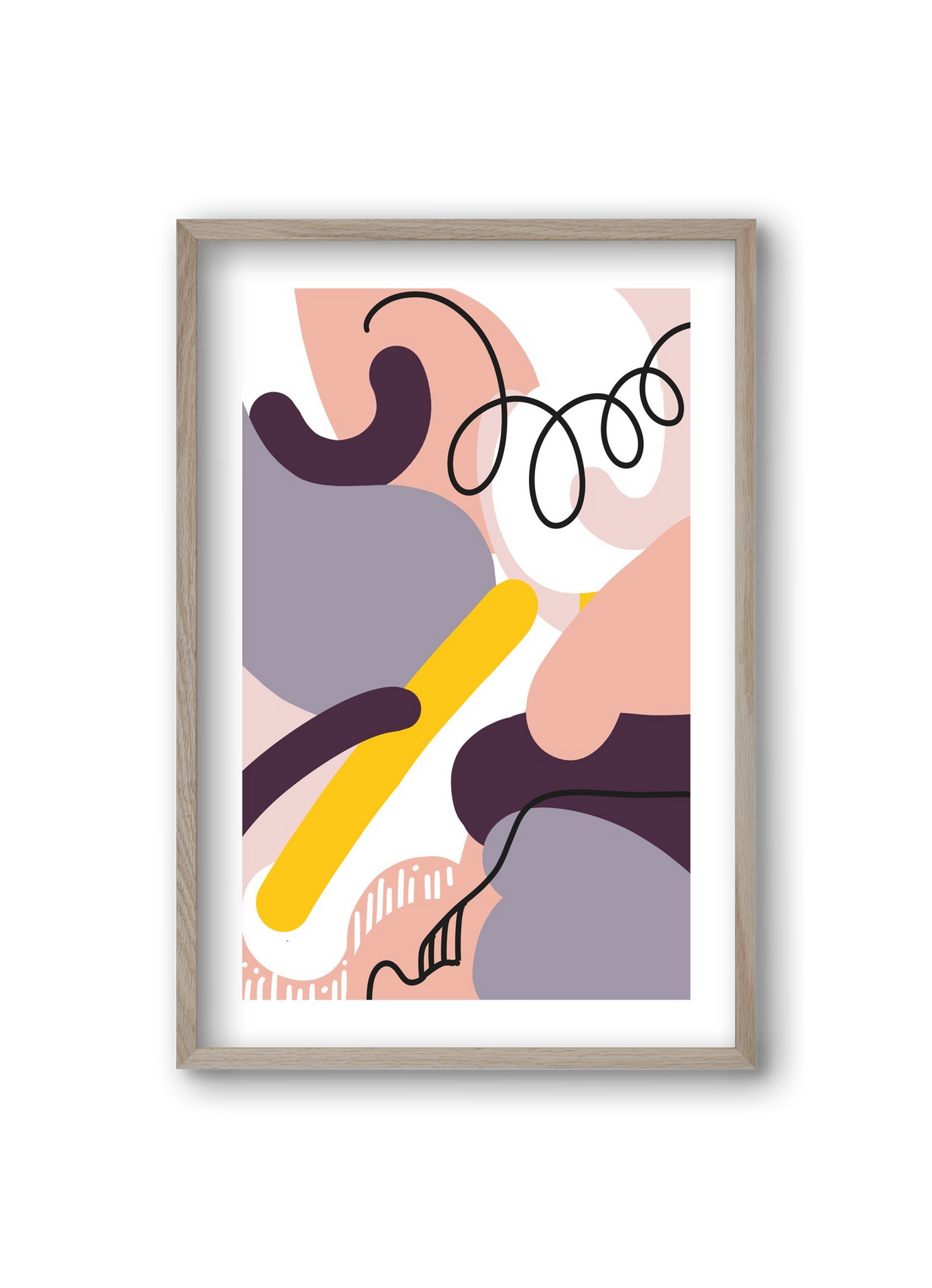 Jumper, 20x30 cm (20x30 cm), Tölgy keret