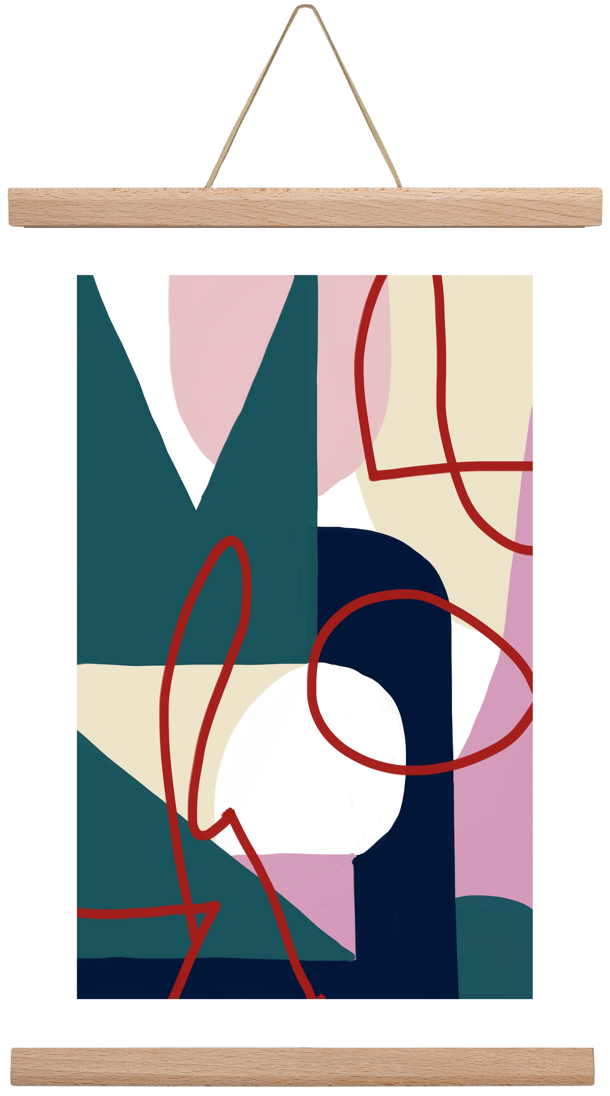 Garden, 30x45 cm (30x45 cm), Tölgy akasztó