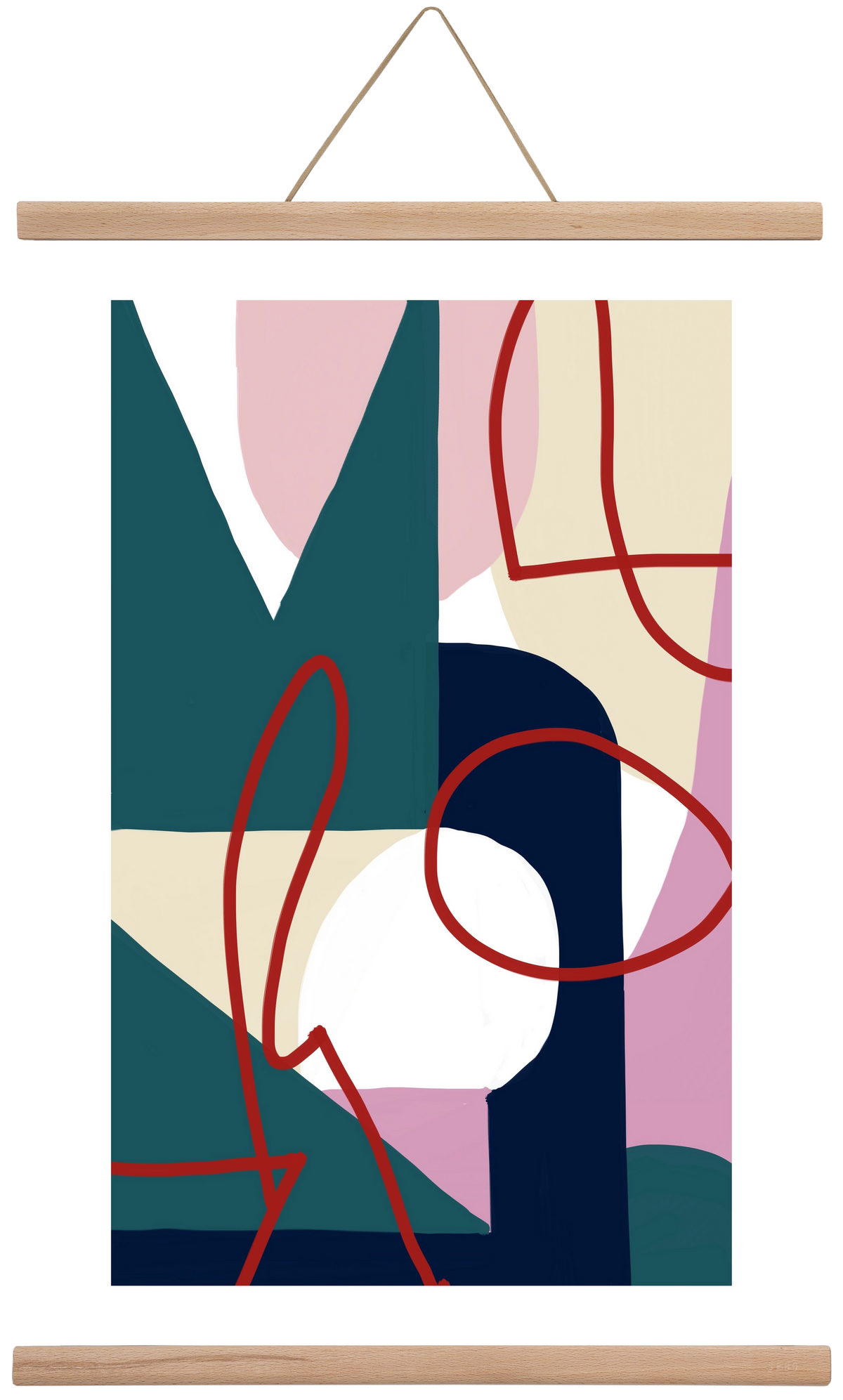 Garden, 40x60 cm (40x60 cm), Tölgy akasztó