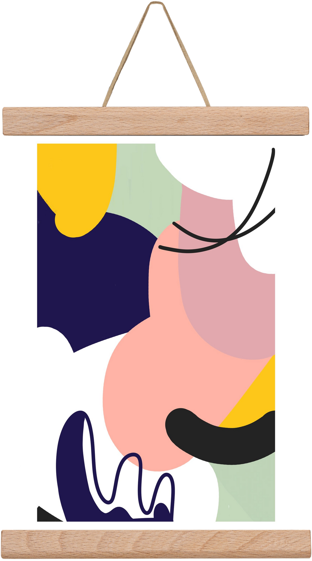 Ethanol, 20x30 cm (20x30 cm), Tölgy akasztó