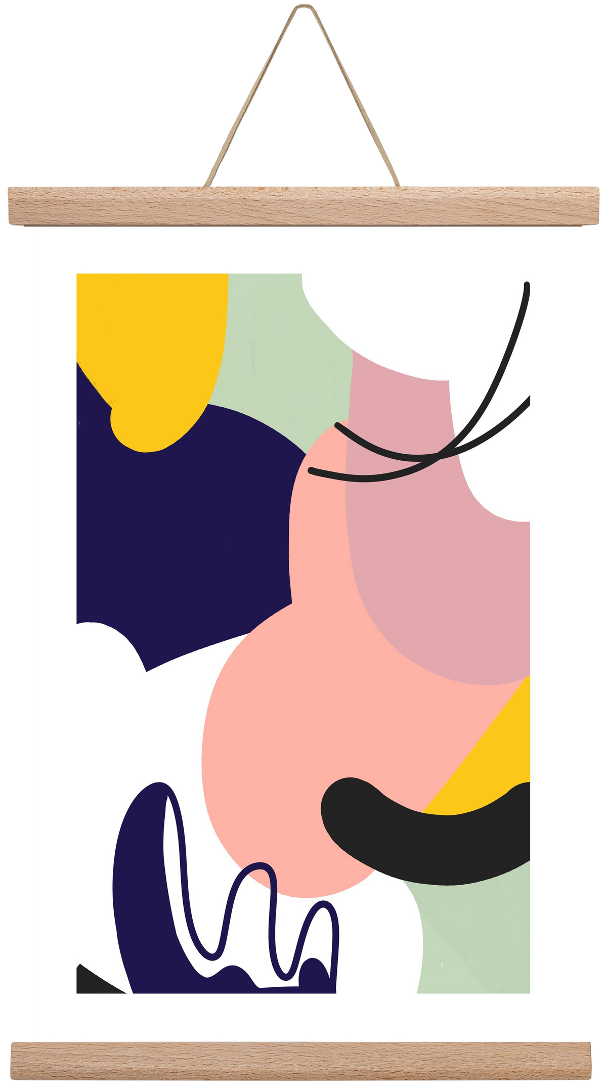 Ethanol, 30x45 cm (30x45 cm), Tölgy akasztó