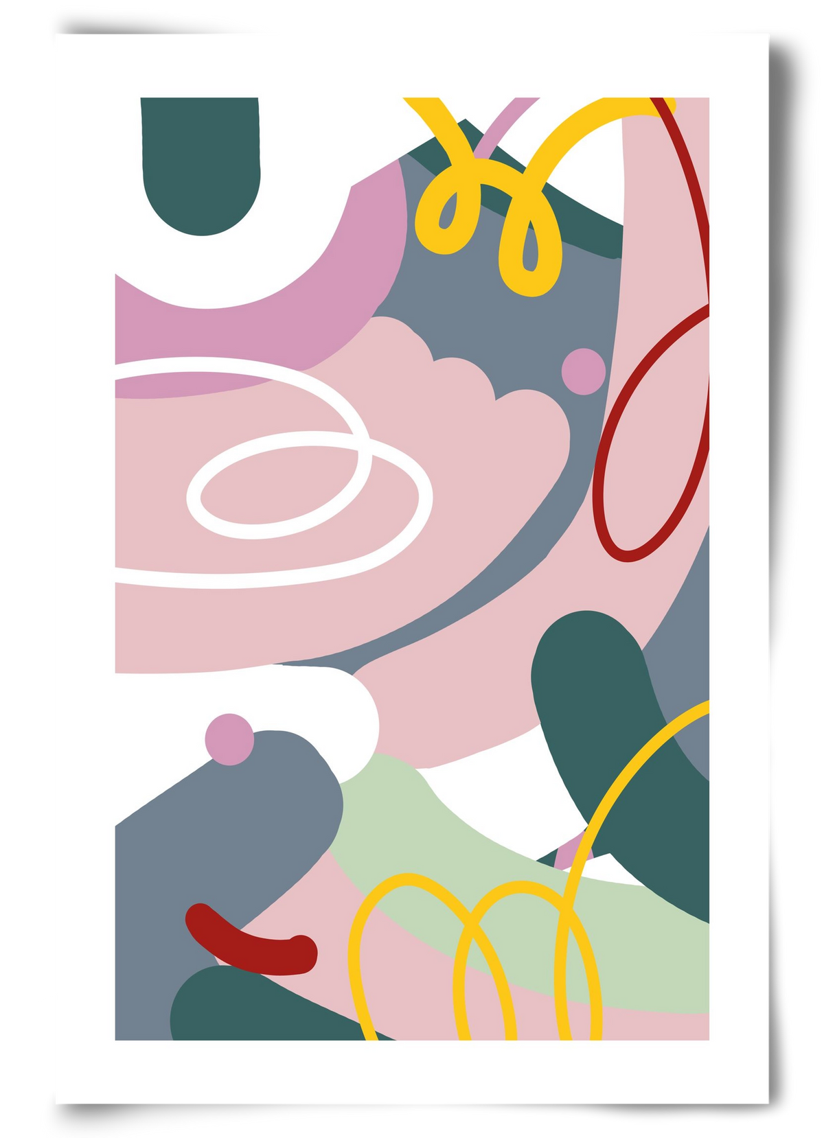 Dust bunnies, 60x90 cm, Keret nélkül