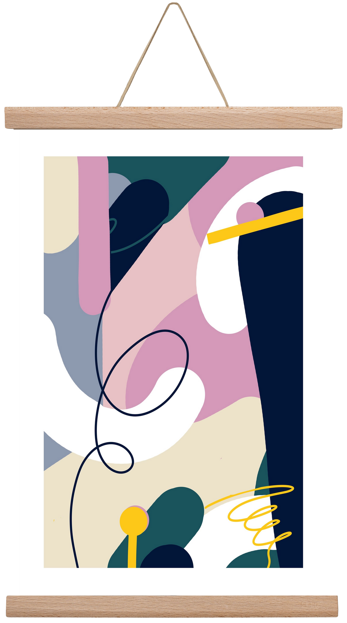 Chaos Theory, 30x45 cm (30x45 cm), Tölgy akasztó