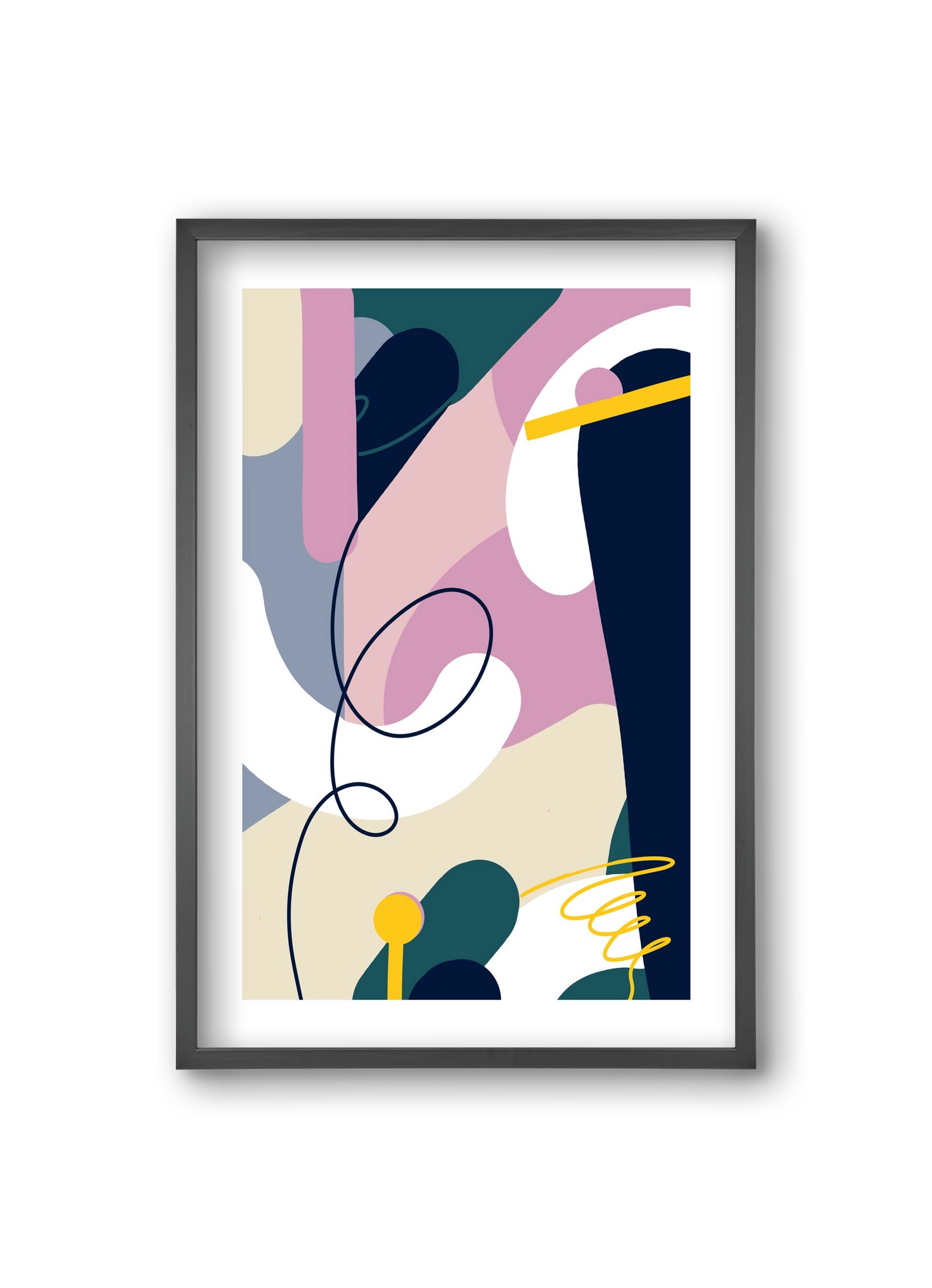 Chaos Theory, 20x30 cm (20x30 cm), Fekete keret