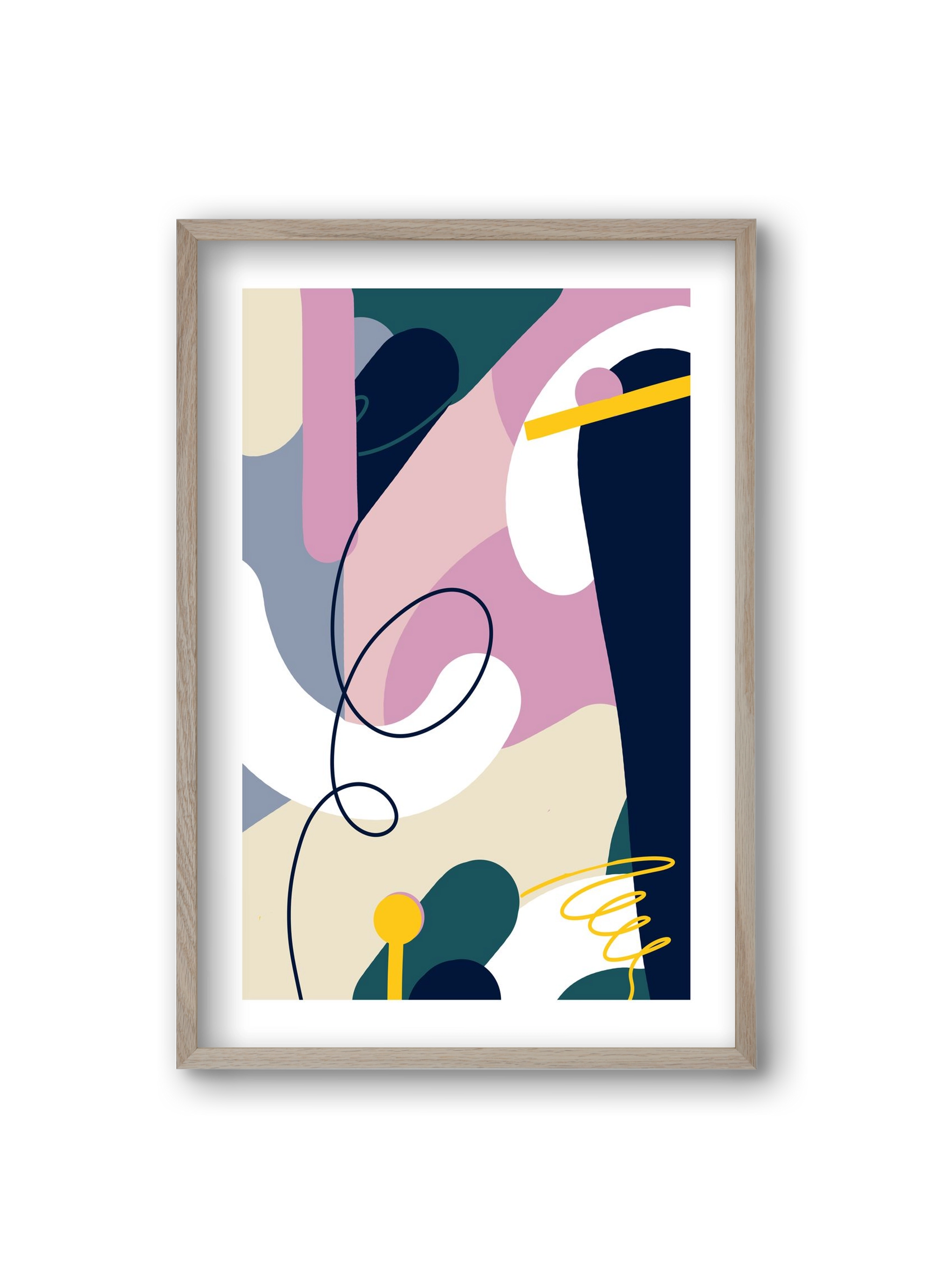 Chaos Theory, 20x30 cm (20x30 cm), Tölgy keret