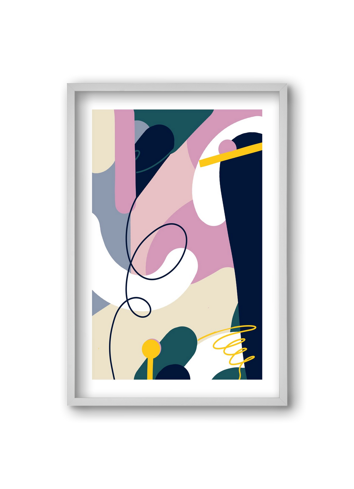 Chaos Theory, 20x30 cm (20x30 cm), Fehér keret