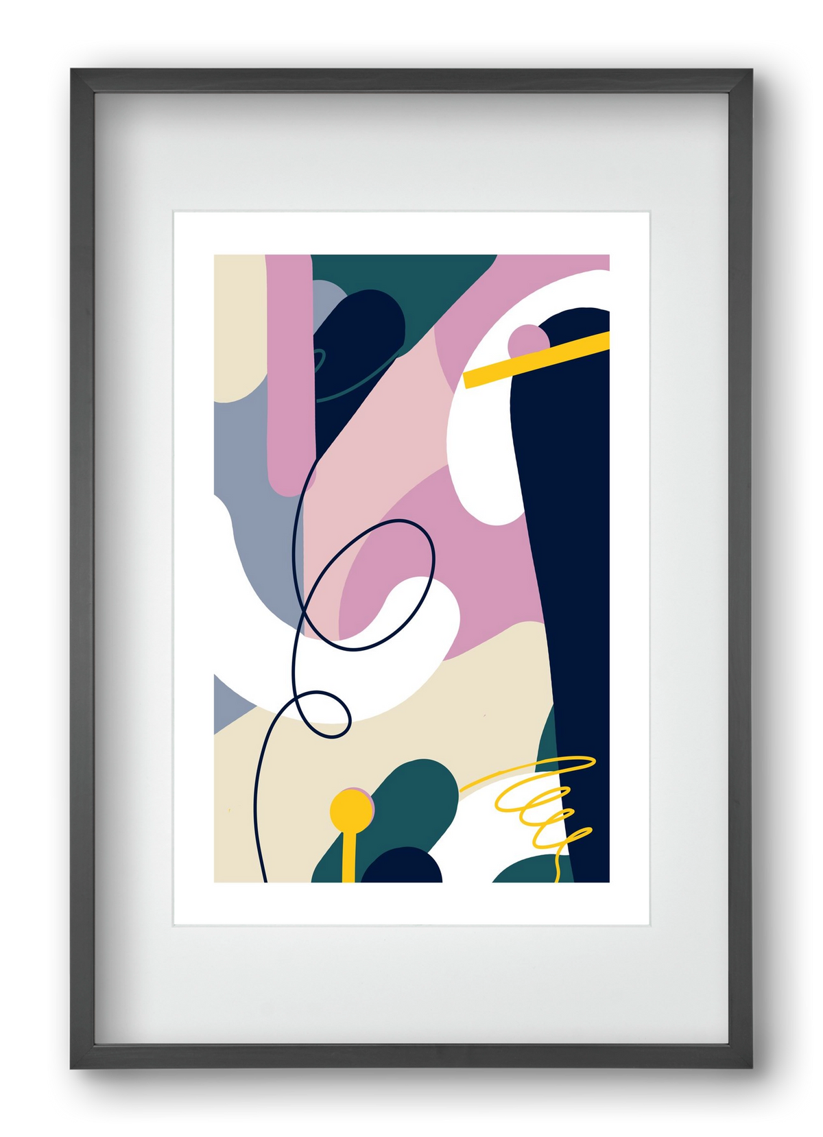 Chaos Theory, 40x60 cm (30x45 cm), Fekete keret, paszpartuval