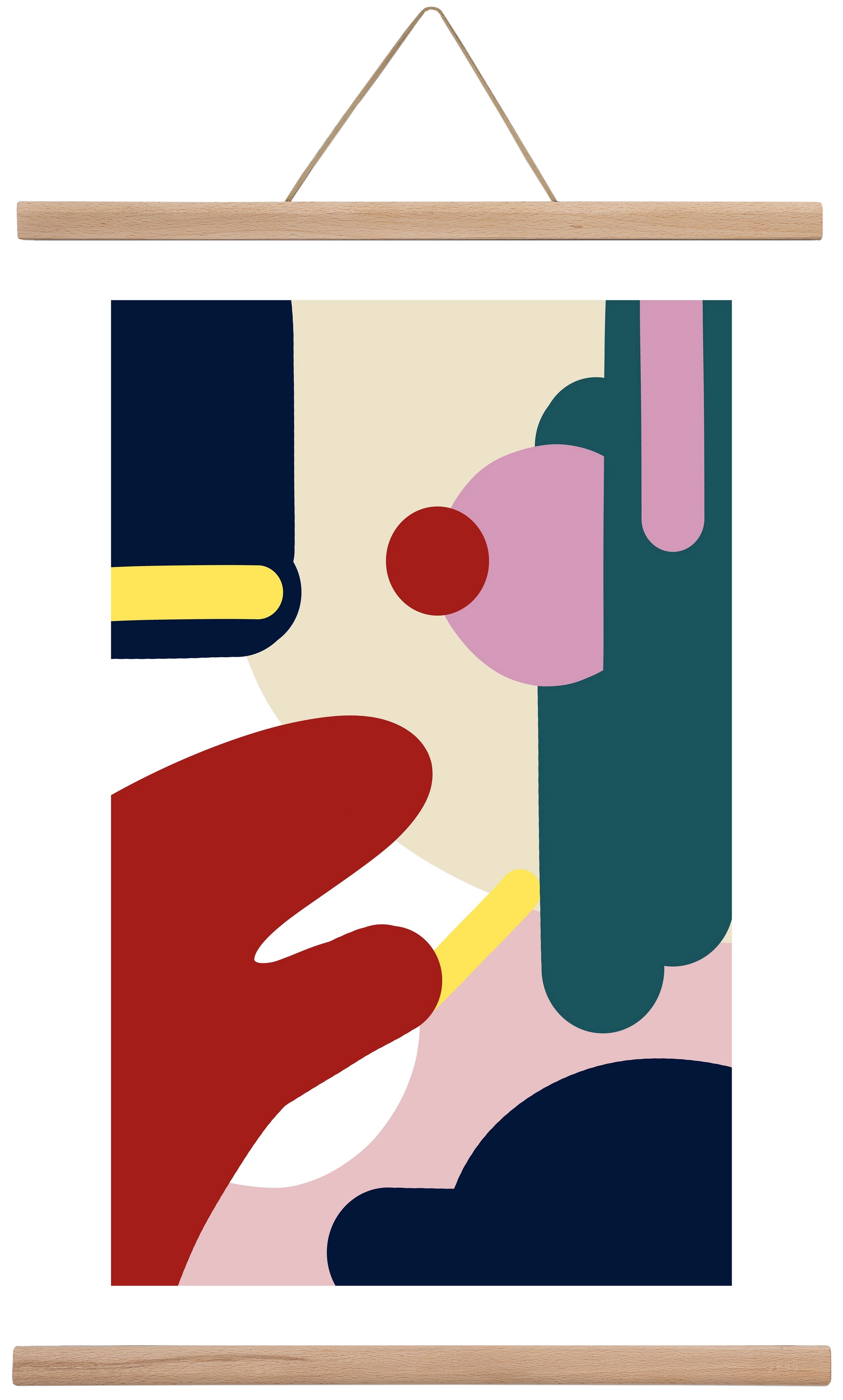 Cake, 40x60 cm (40x60 cm), Tölgy akasztó